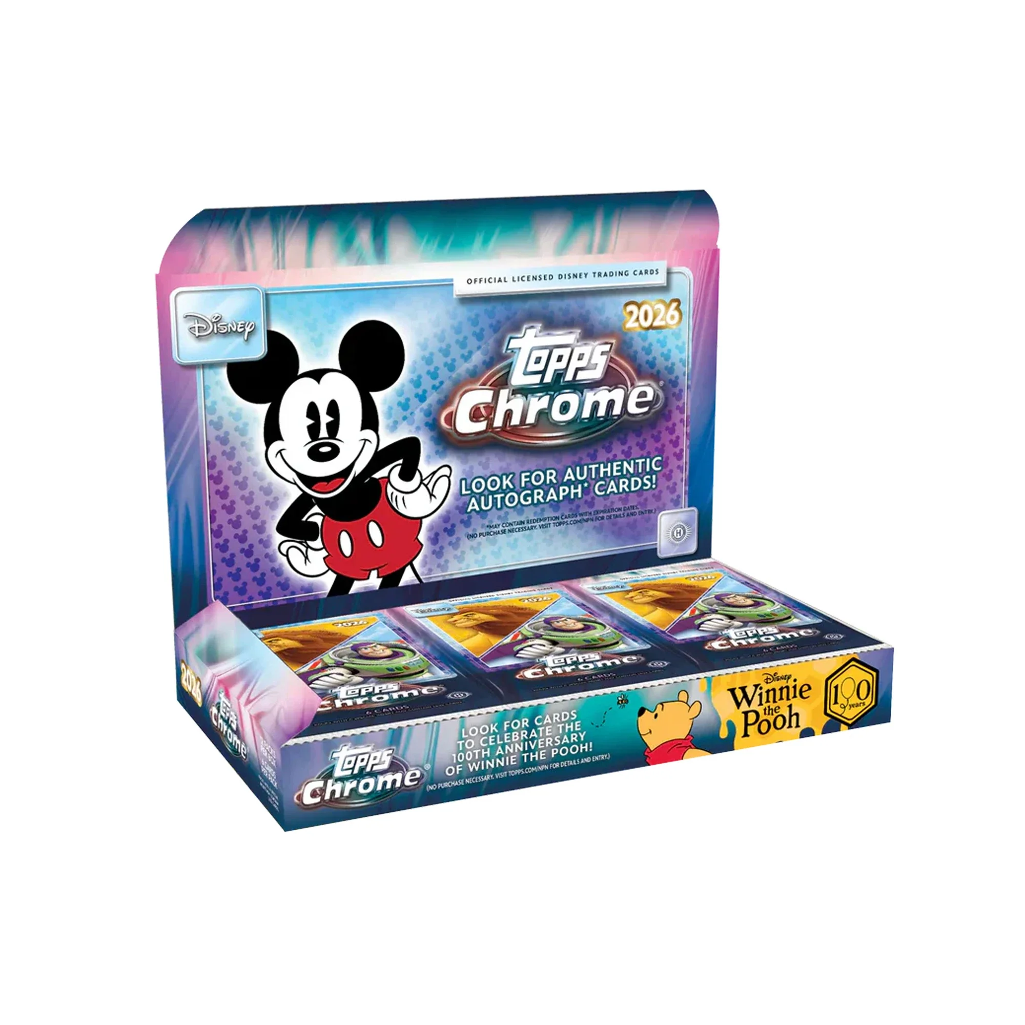 2026 Topps Chrome Disney Hobby Box