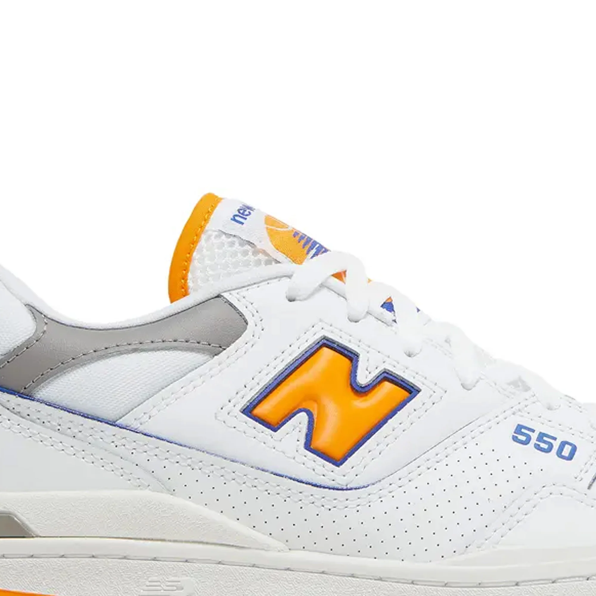 New Balance 550 'White Vibrant Orange' (2022) - Image 6