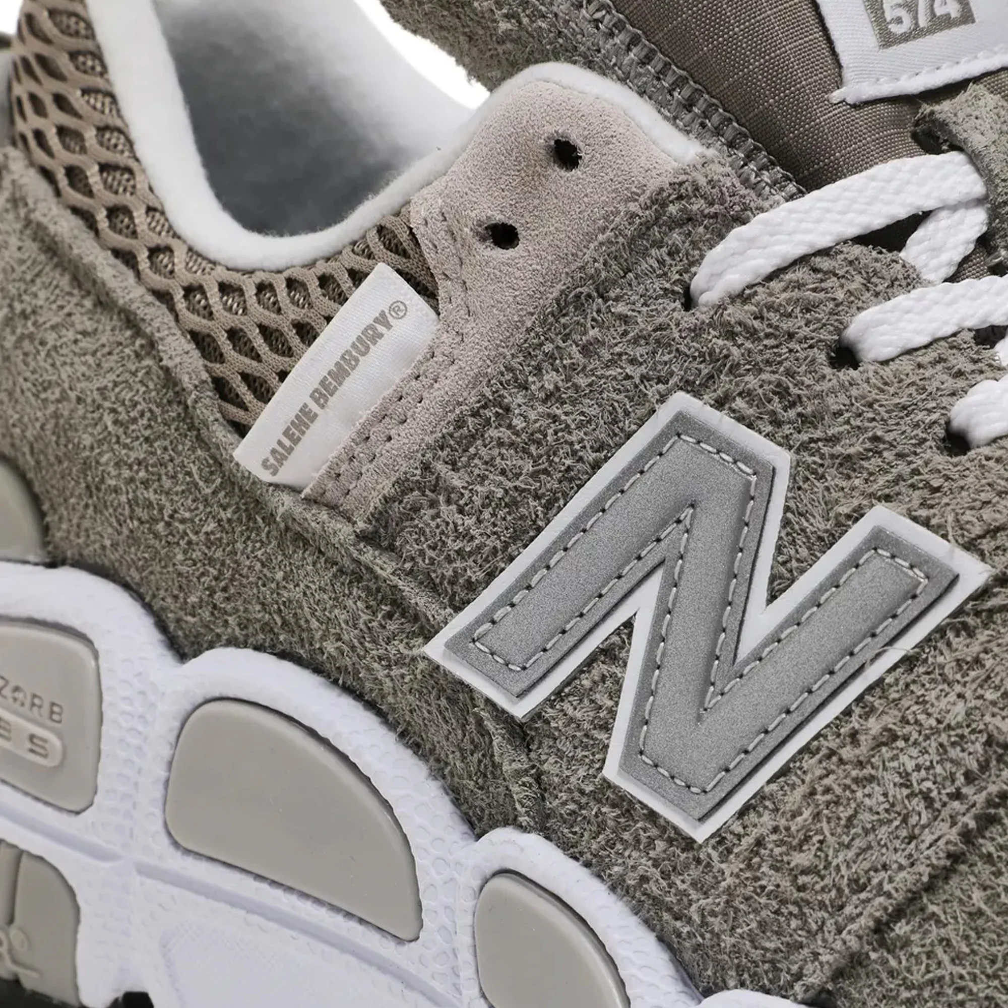 New Balance 574 YURT x Salehe Bembury 'Shark Skin' (2021) - Image 6