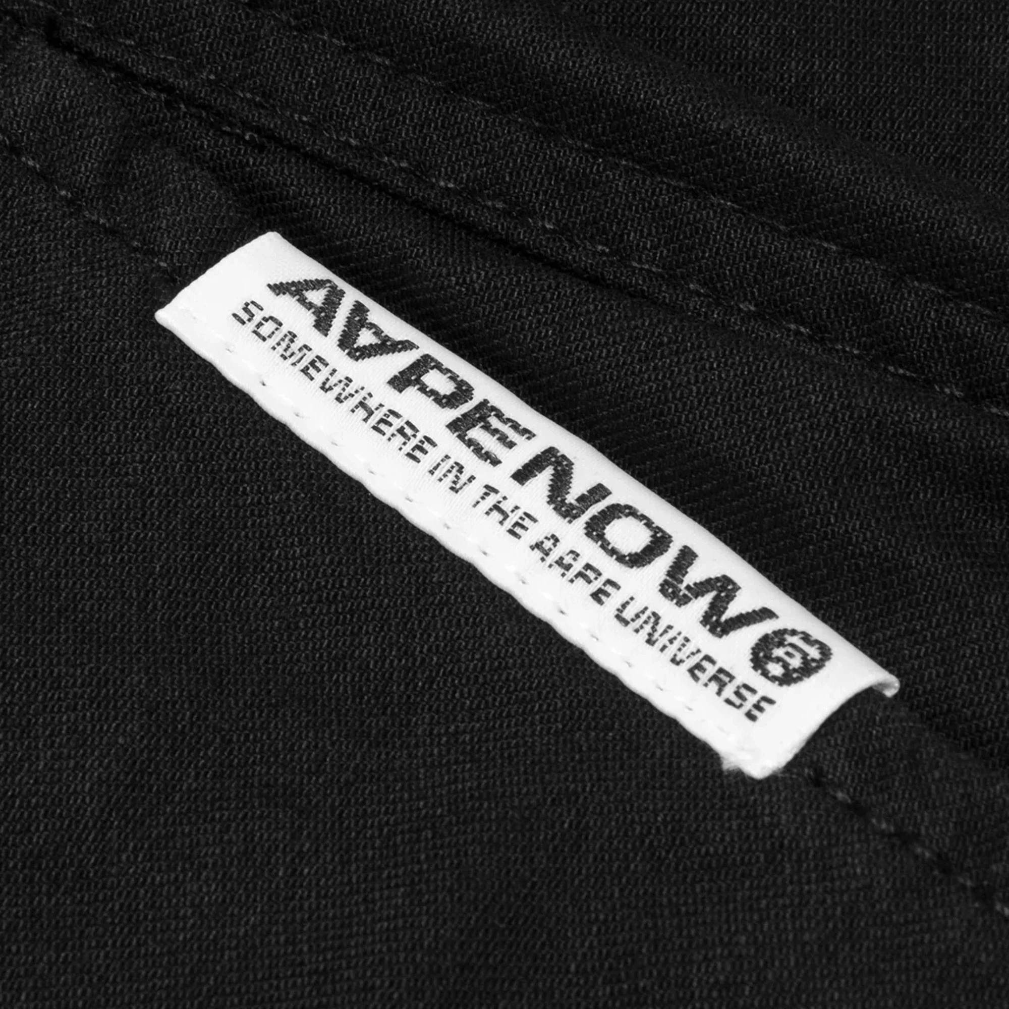 AAPE NOW Moonface Logo Cargo Pants 'Black' - Image 5