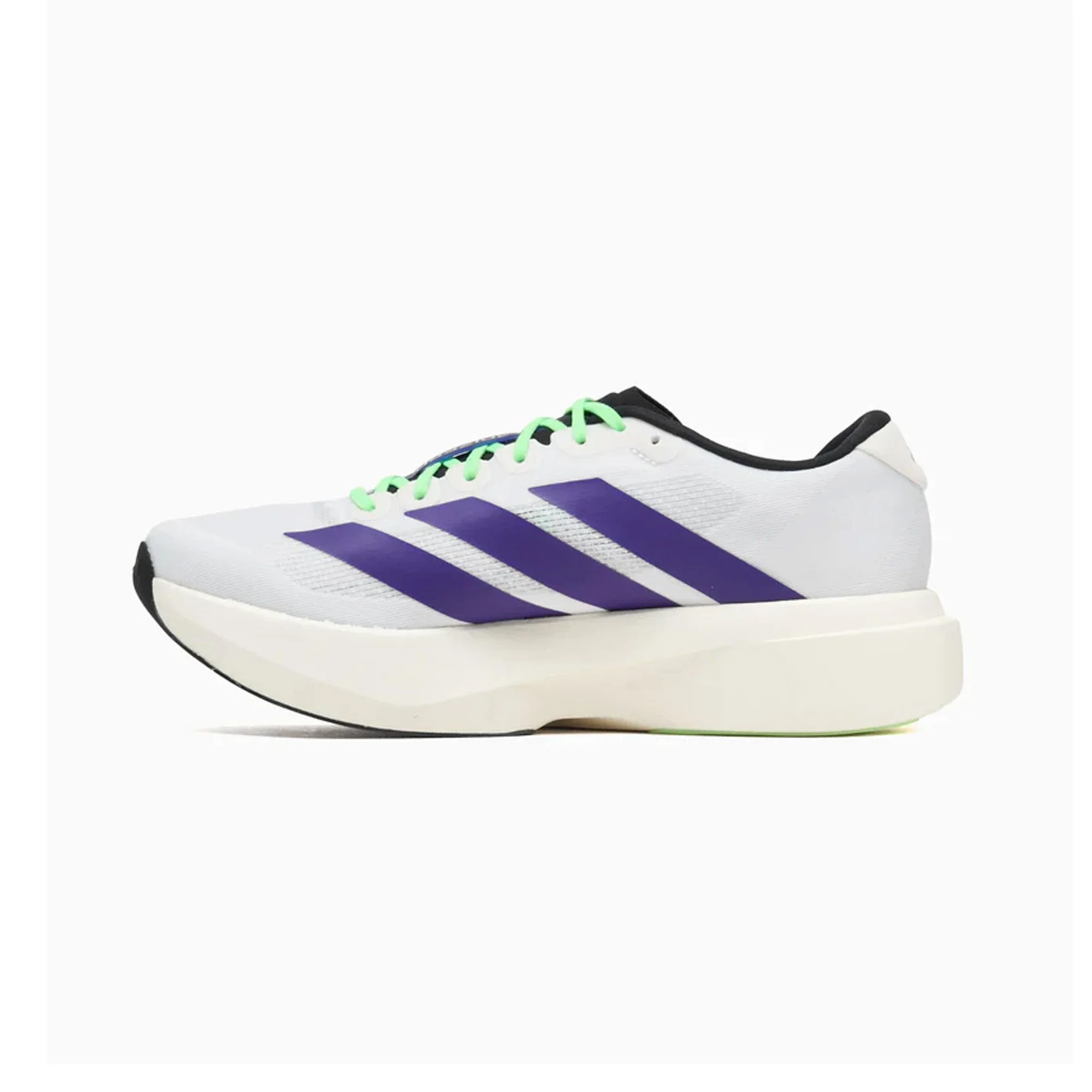 Adidas Adizero Evo SL 'White Collegiate Purple Lime Burst' (2025) - Image 3