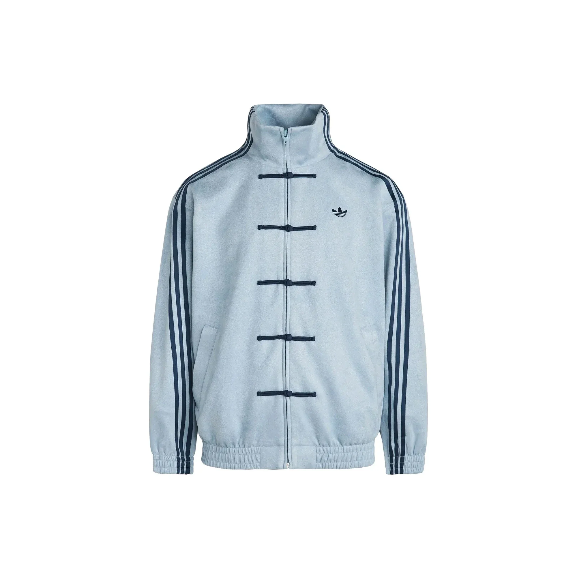 Adidas CTT Chinese Track Top 3.1 Gender Neutral Jacket (Asian Sizing) 'Ash Grey' (2025)