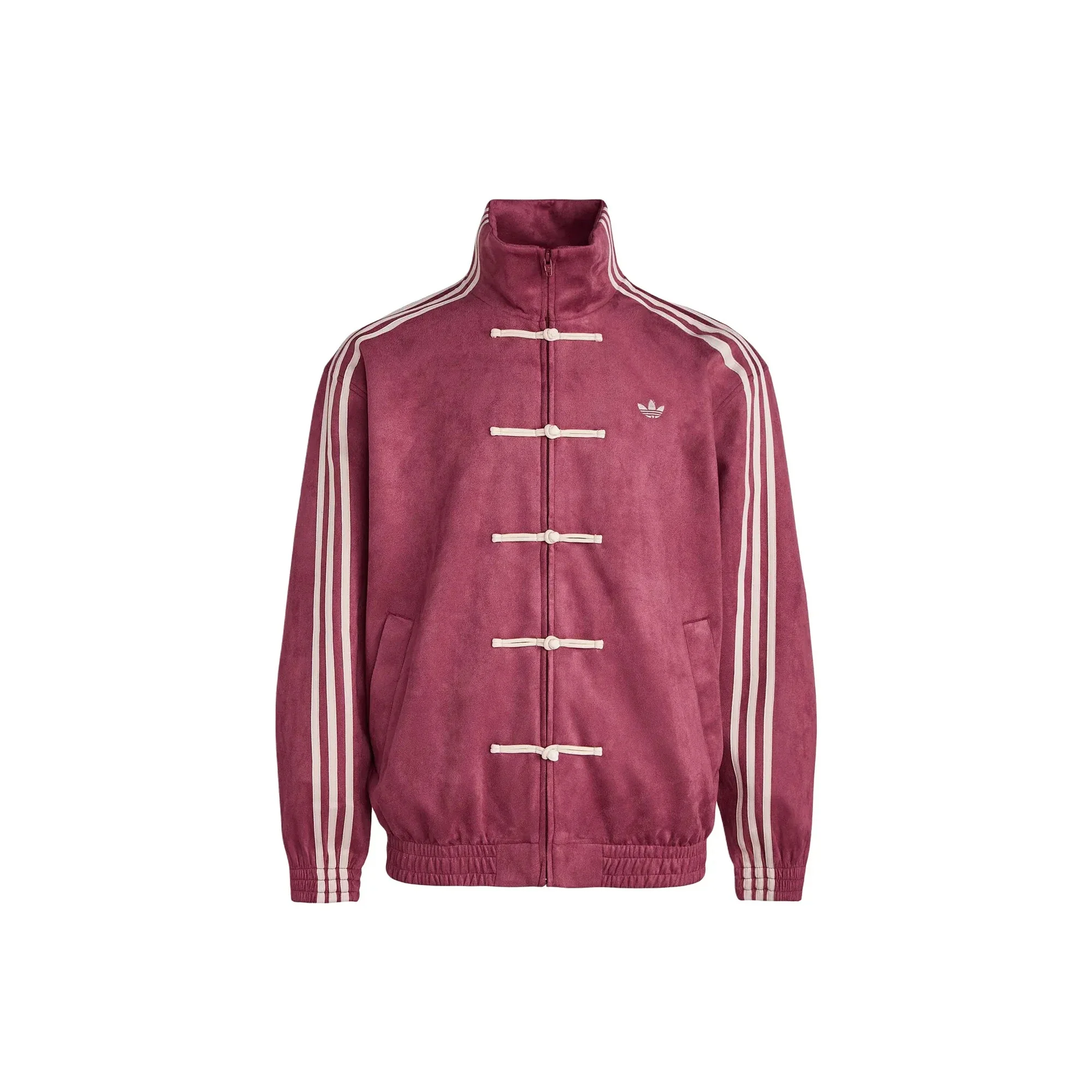 Adidas CTT Chinese Track Top 3.1 Gender Neutral Jacket (Asian Sizing) 'Collegiate Burgundy' (2025)