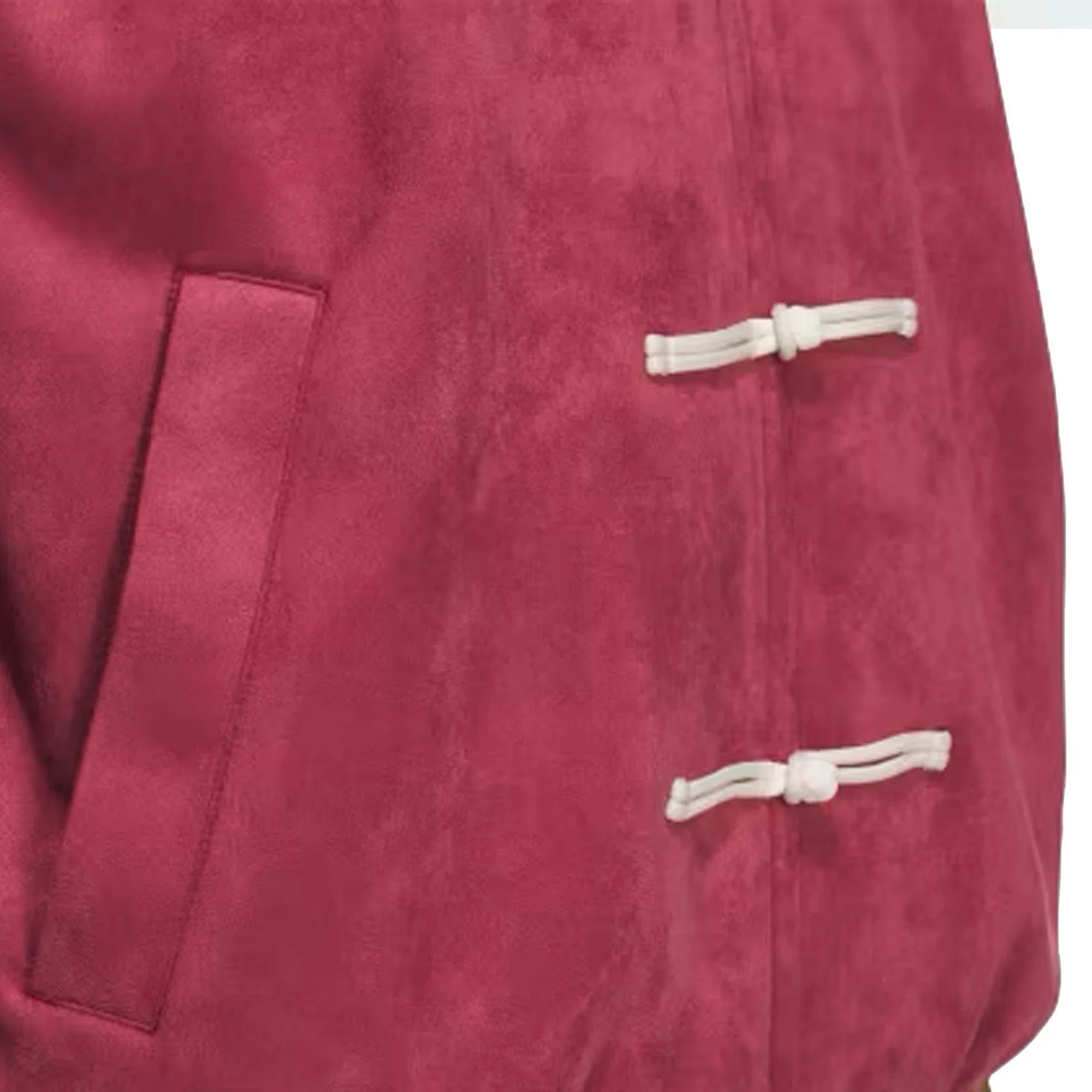 Adidas CTT Chinese Track Top 3.1 Gender Neutral Jacket (Asian Sizing) 'Collegiate Burgundy' (2025) - Image 3