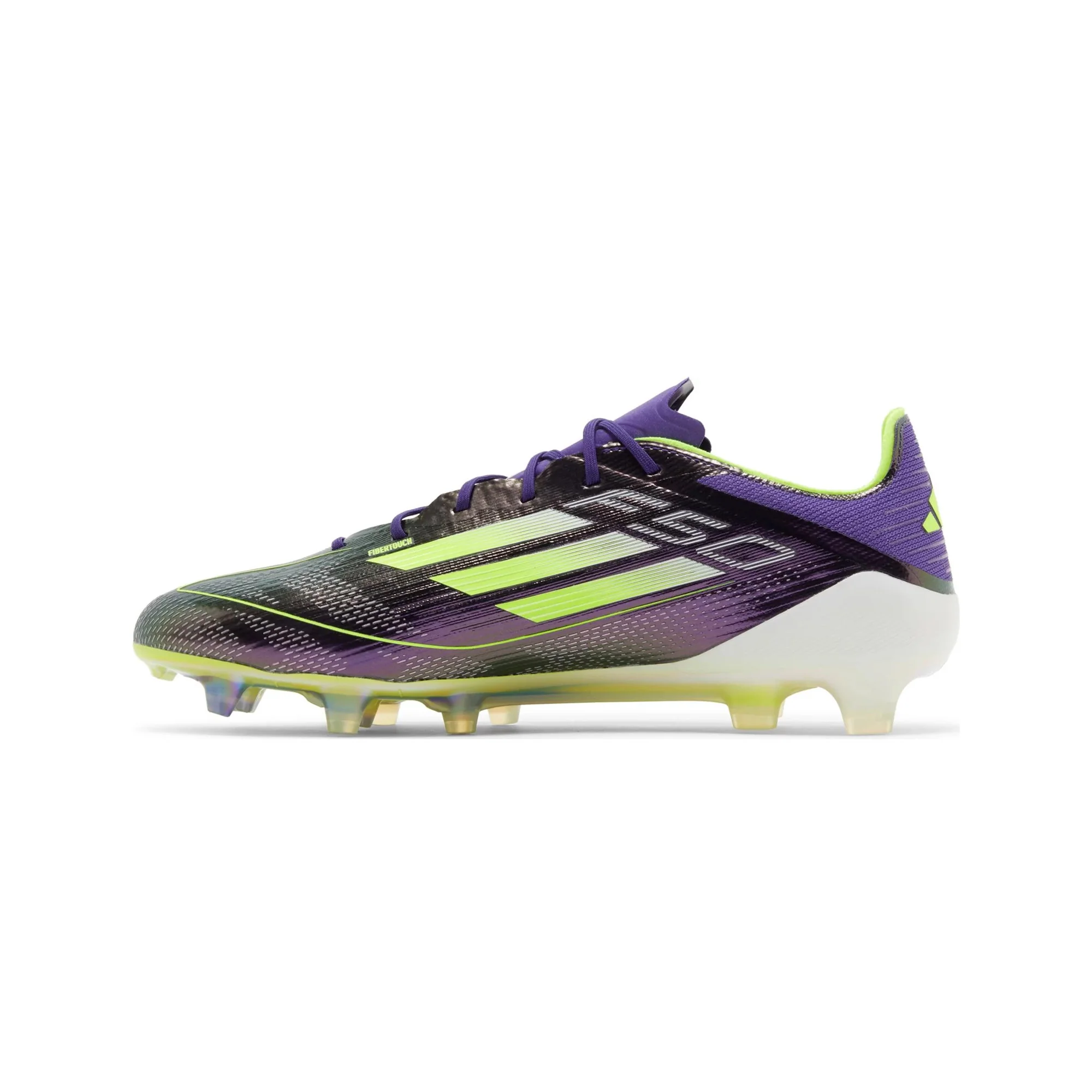 Adidas F50 Elite Fast Reborn FG 'Purple Lucid Lemon' (2024) - Image 3