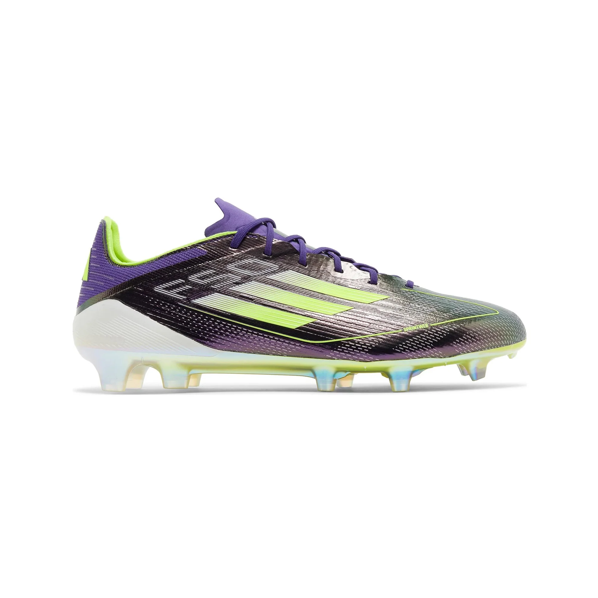 Adidas F50 Elite Fast Reborn FG 'Purple Lucid Lemon' (2024) - Image 4