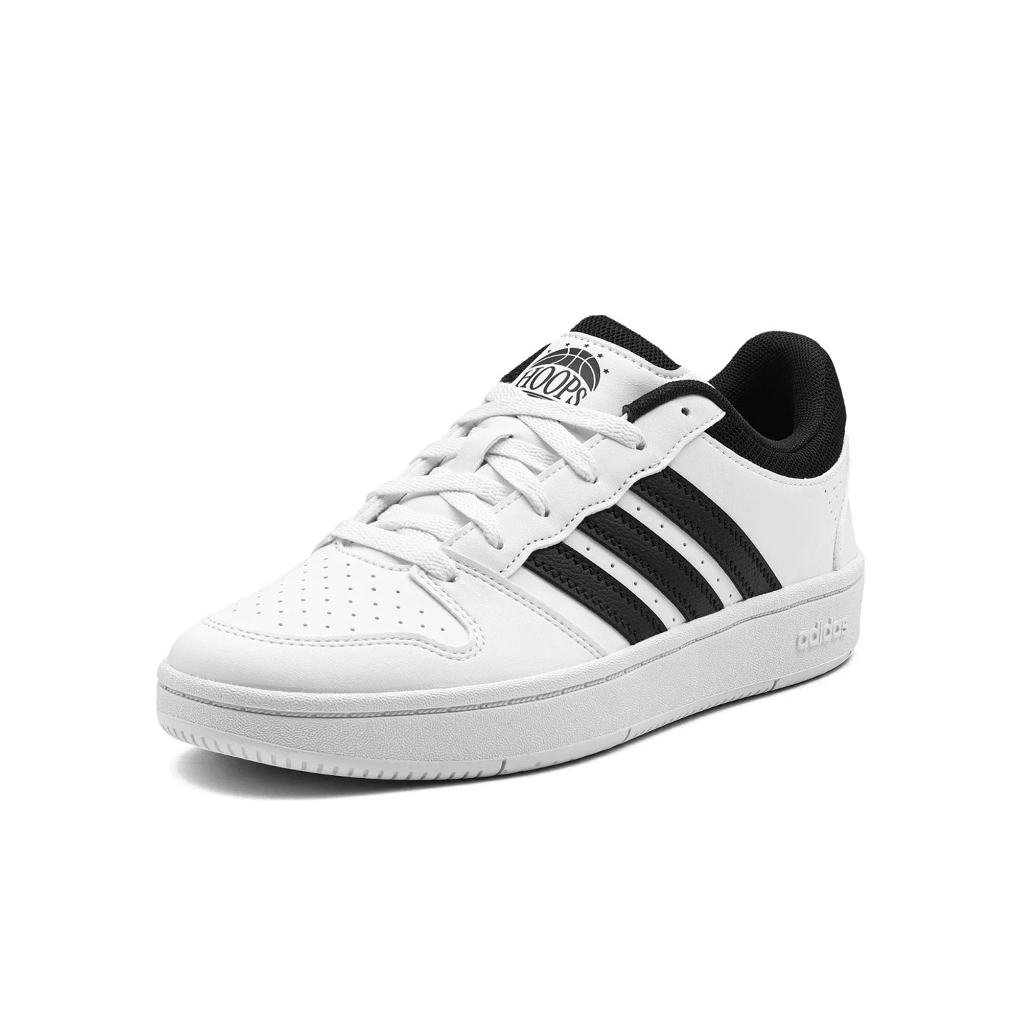 Adidas Hoops Classic 'Cloud White Core Black Orbit Grey' (2025) - Image 10
