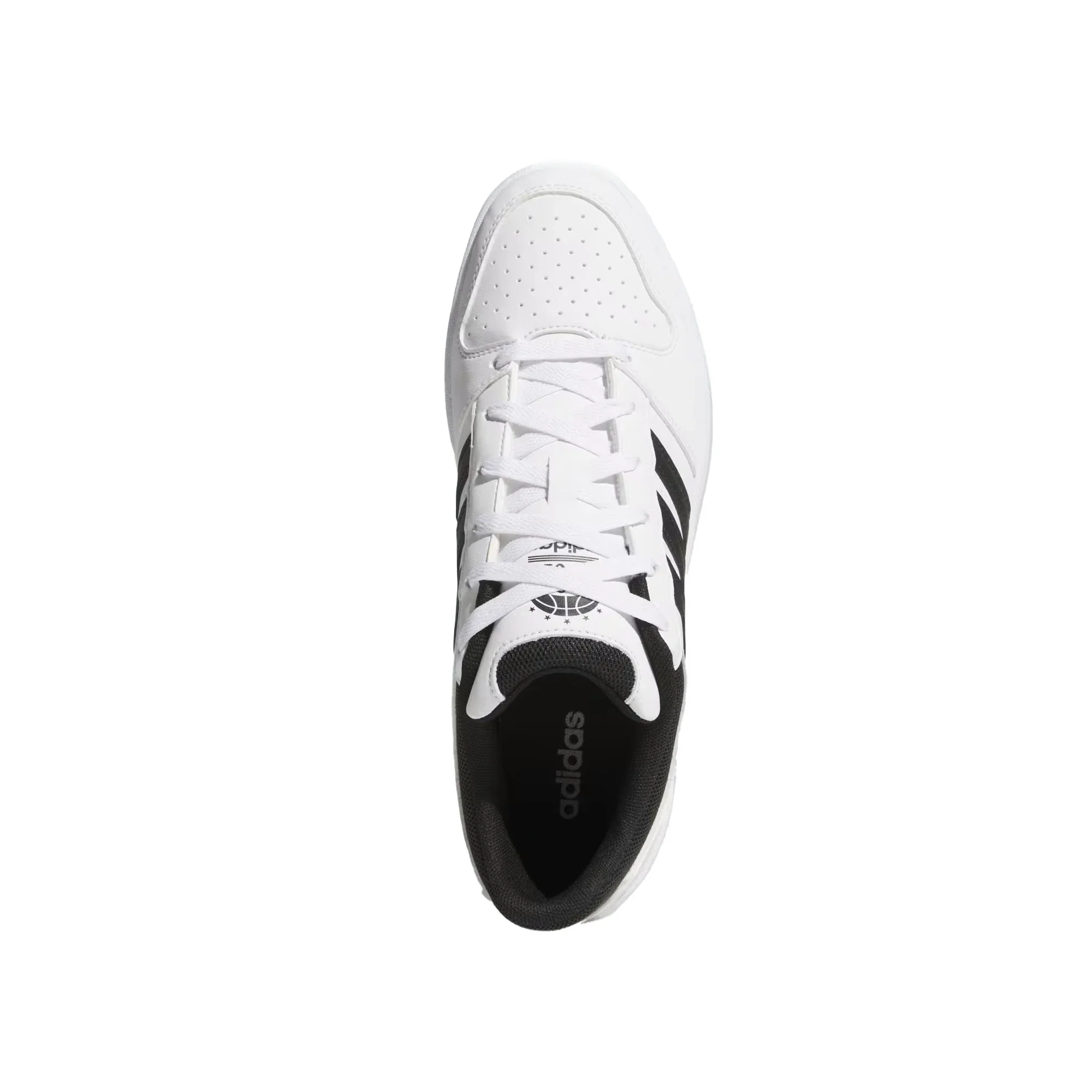 Adidas Hoops Classic 'Cloud White Core Black Orbit Grey' (2025) - Image 11