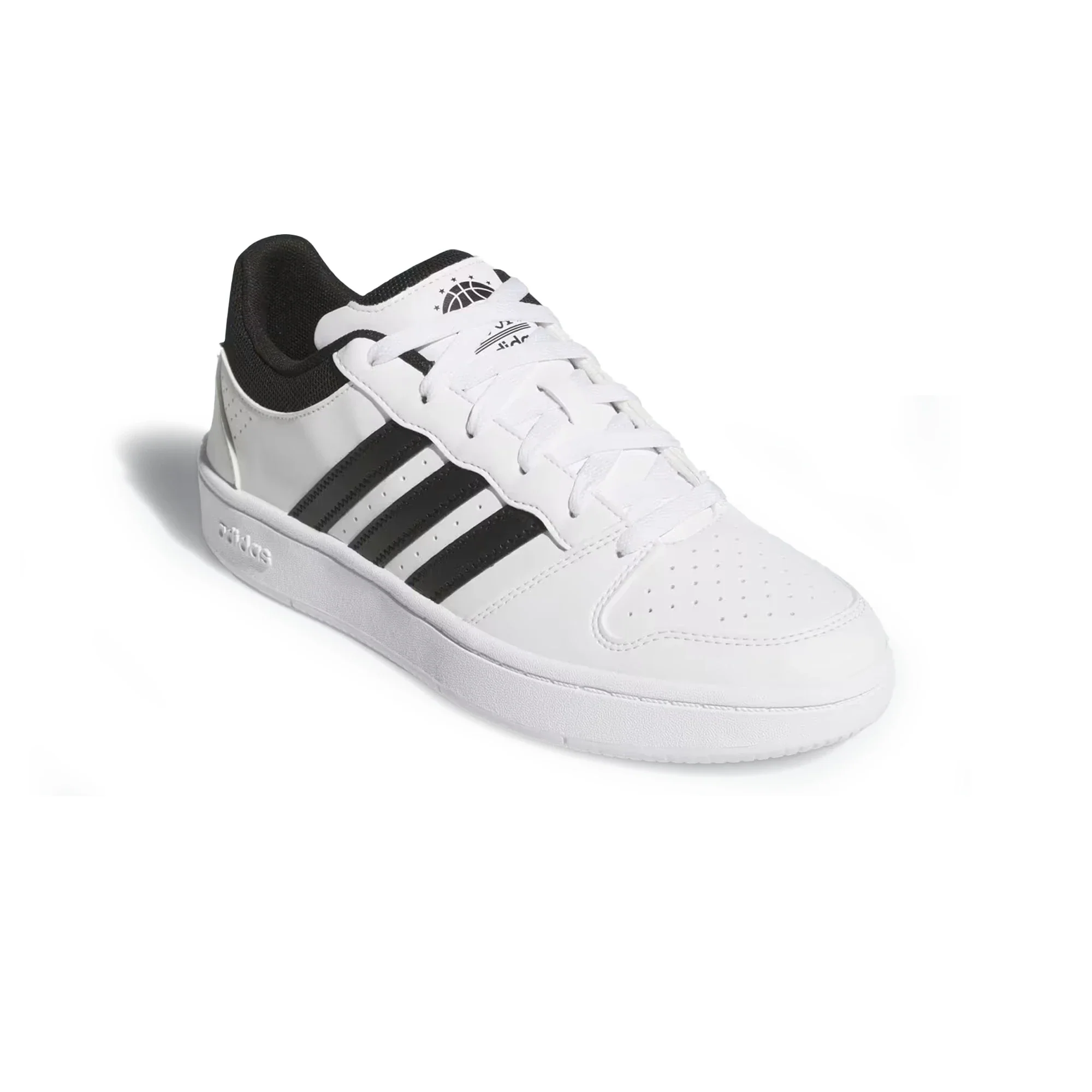 Adidas Hoops Classic 'Cloud White Core Black Orbit Grey' (2025) - Image 2