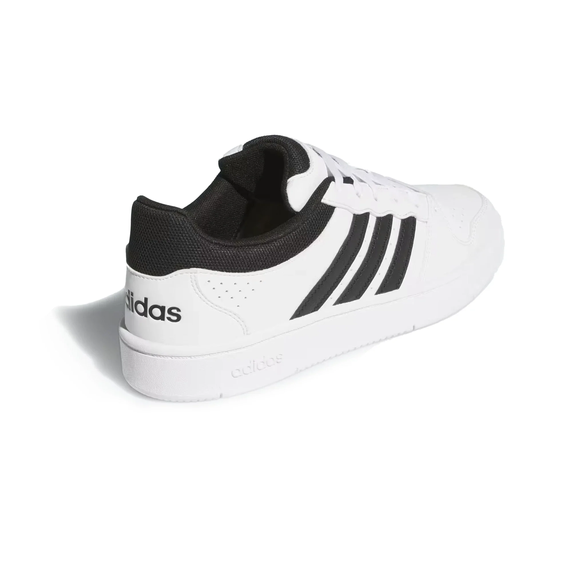 Adidas Hoops Classic 'Cloud White Core Black Orbit Grey' (2025) - Image 6