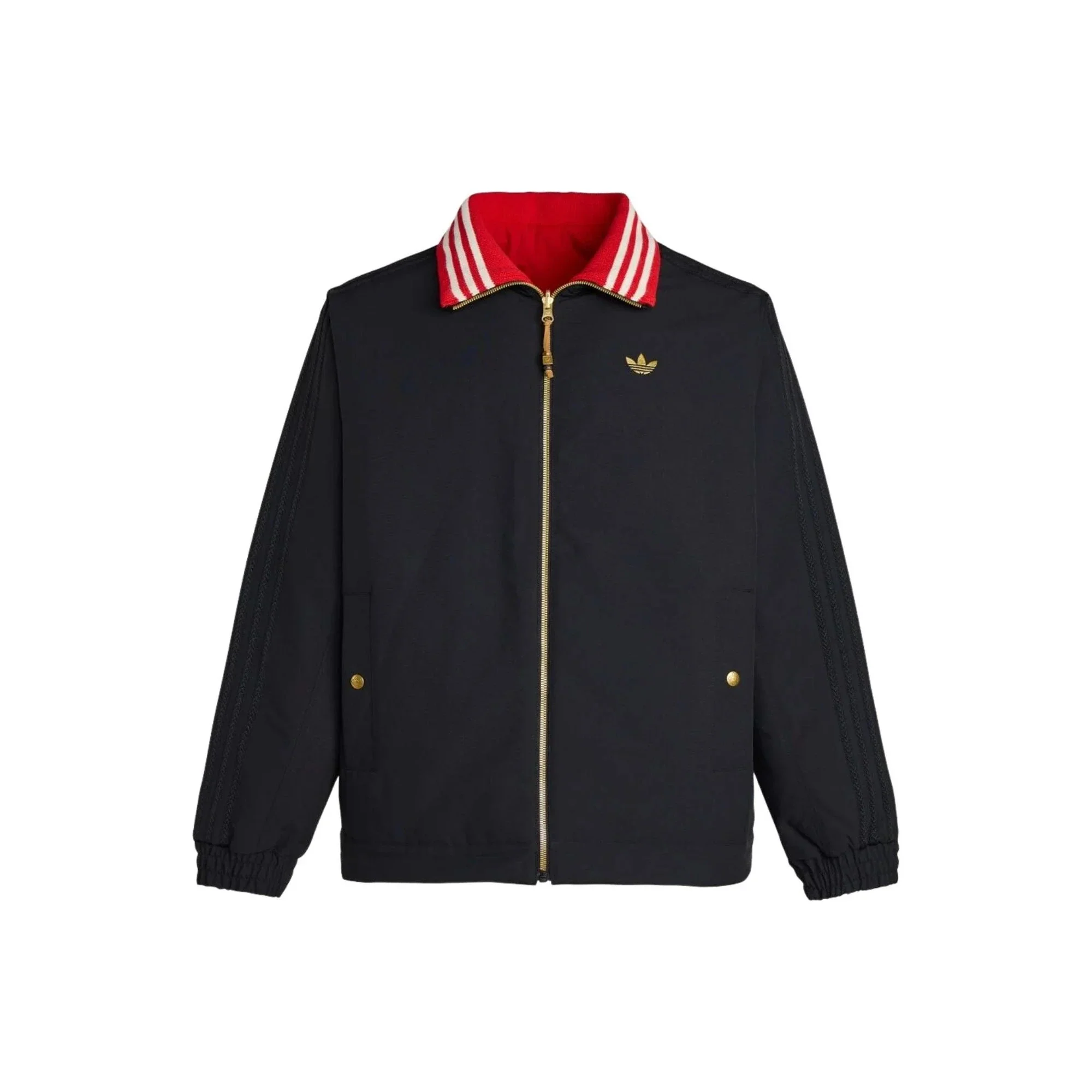Adidas LNY Jacket Padded 'Black Better Scarlet' (2026) - Image 3