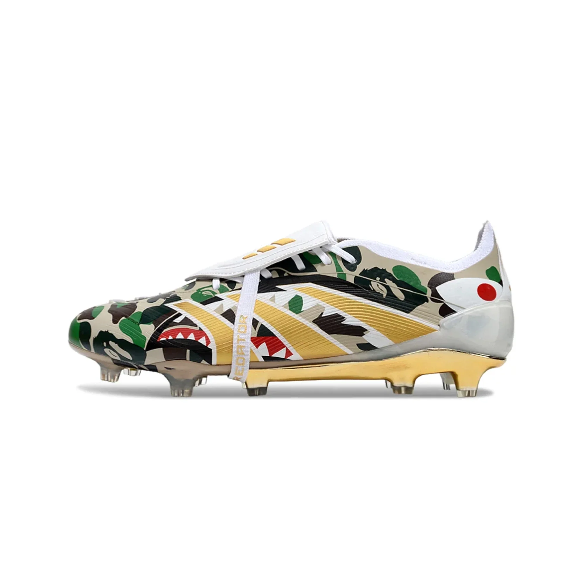 Adidas Predator Elite Foldover Tongue FG Bape 'Green Camo' (2025) - Image 3