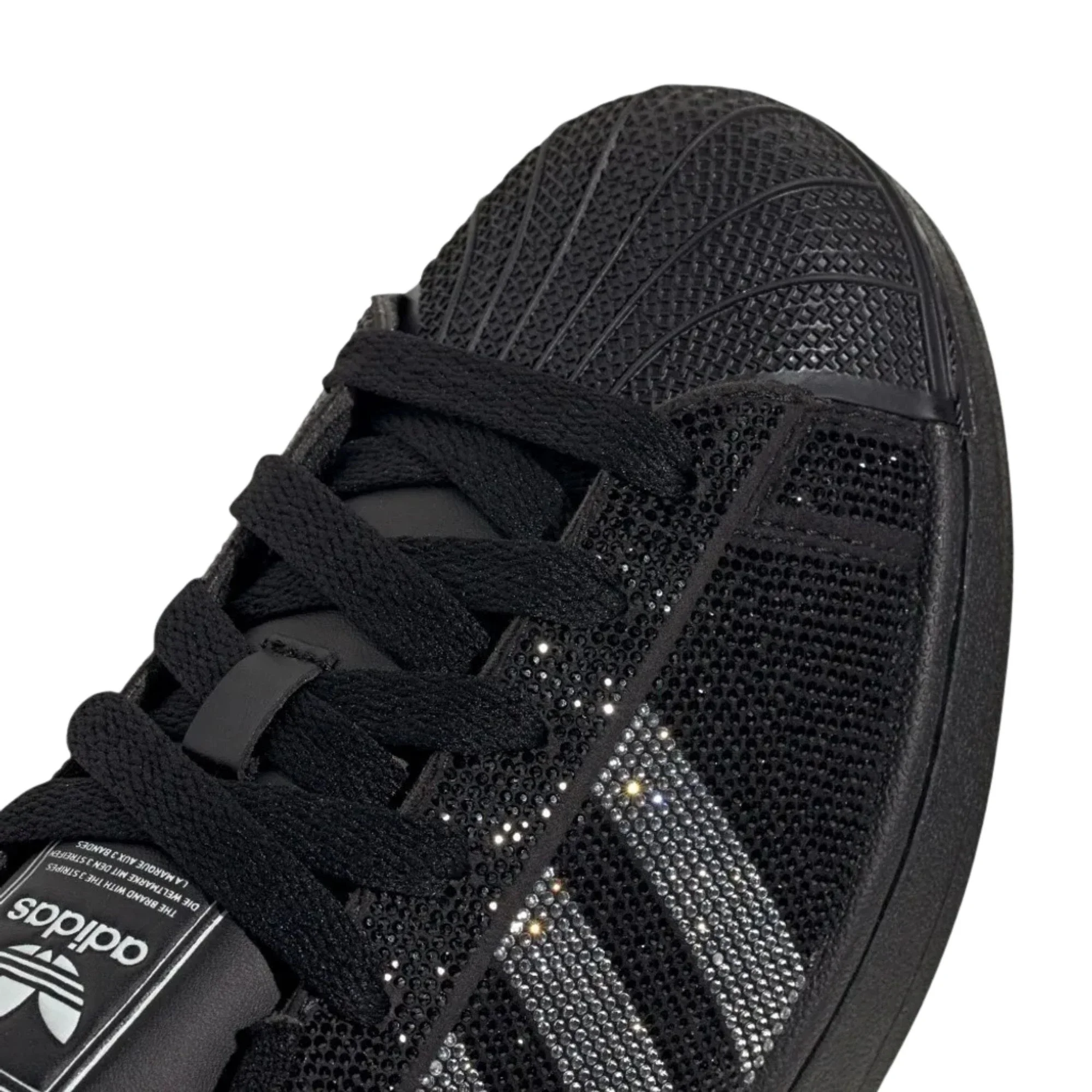Adidas Superstar II 'Core Black Silver Metallic Off White' Women's (2025) - Image 4