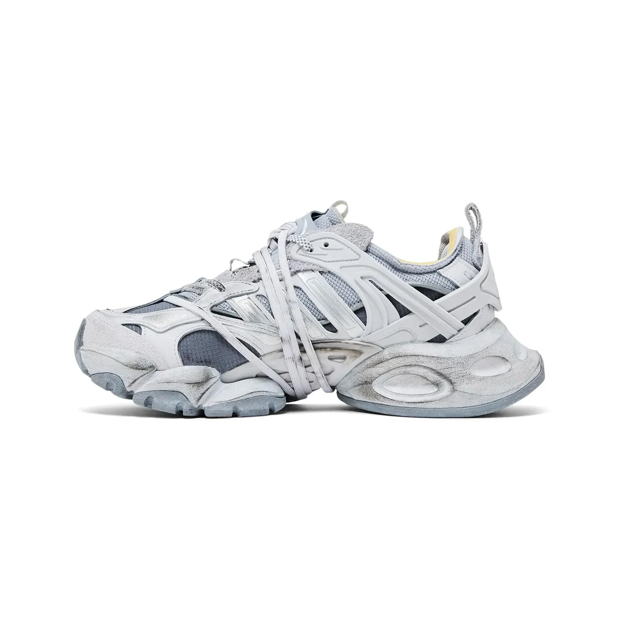 Adidas XLG Runner Deluxe 'Gray Silver Metallic' (2025) - Image 3