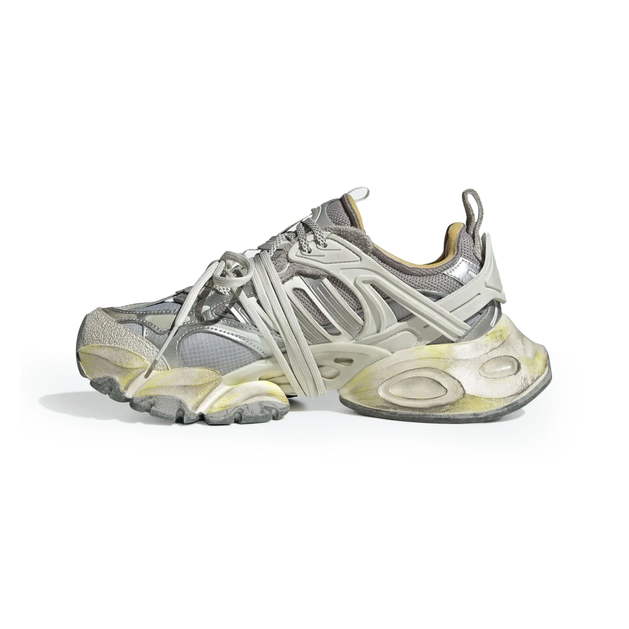 Adidas XLG Runner Deluxe 'Grey Metallic Silver' (2025) - Image 3