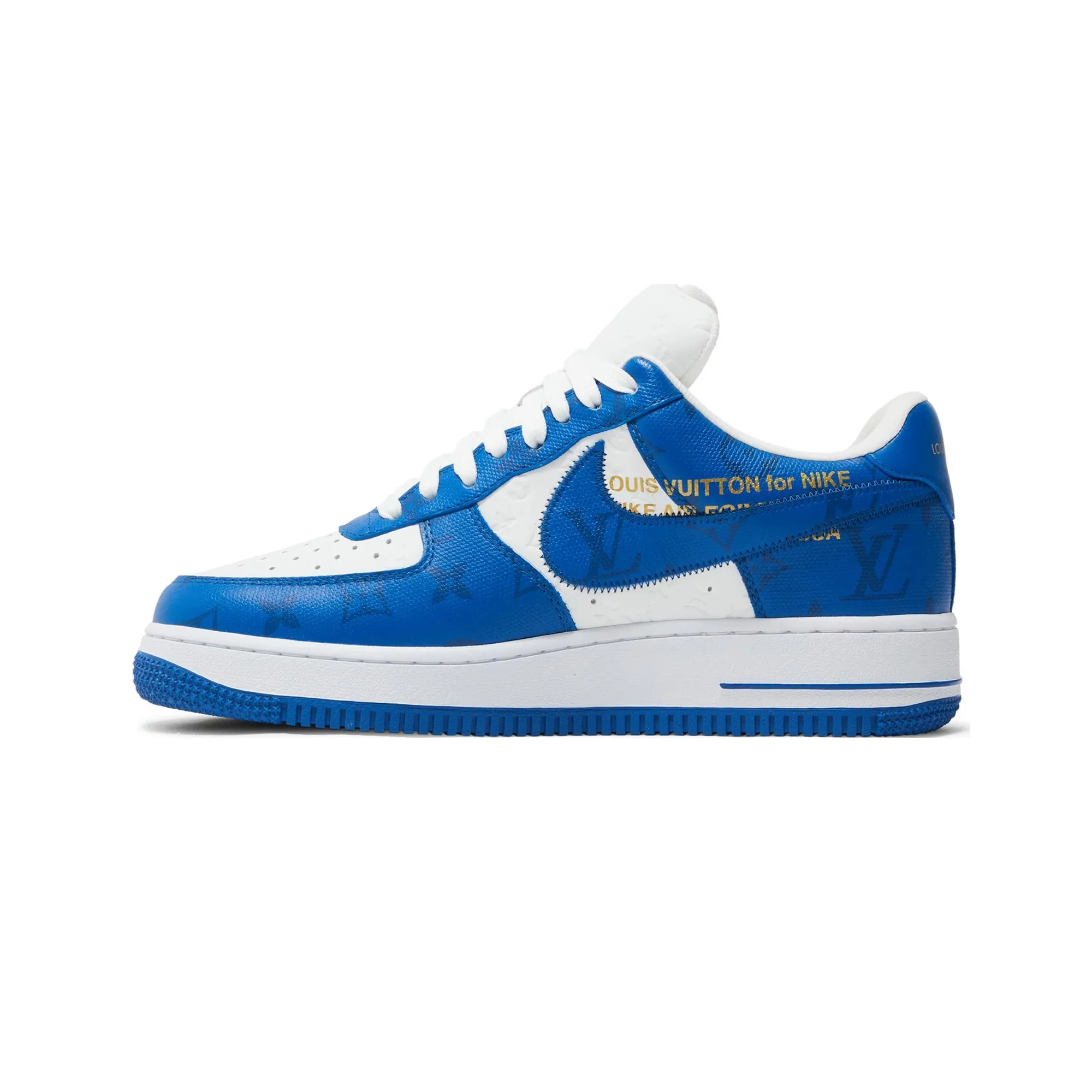 Air Force 1 Low x Louis Vuitton x Virgil Abloh 'White Royal' (2022) - Image 3
