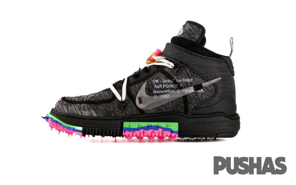 Nike Air Force 1 Mid 'Off-White Black' (2022) - Image 3