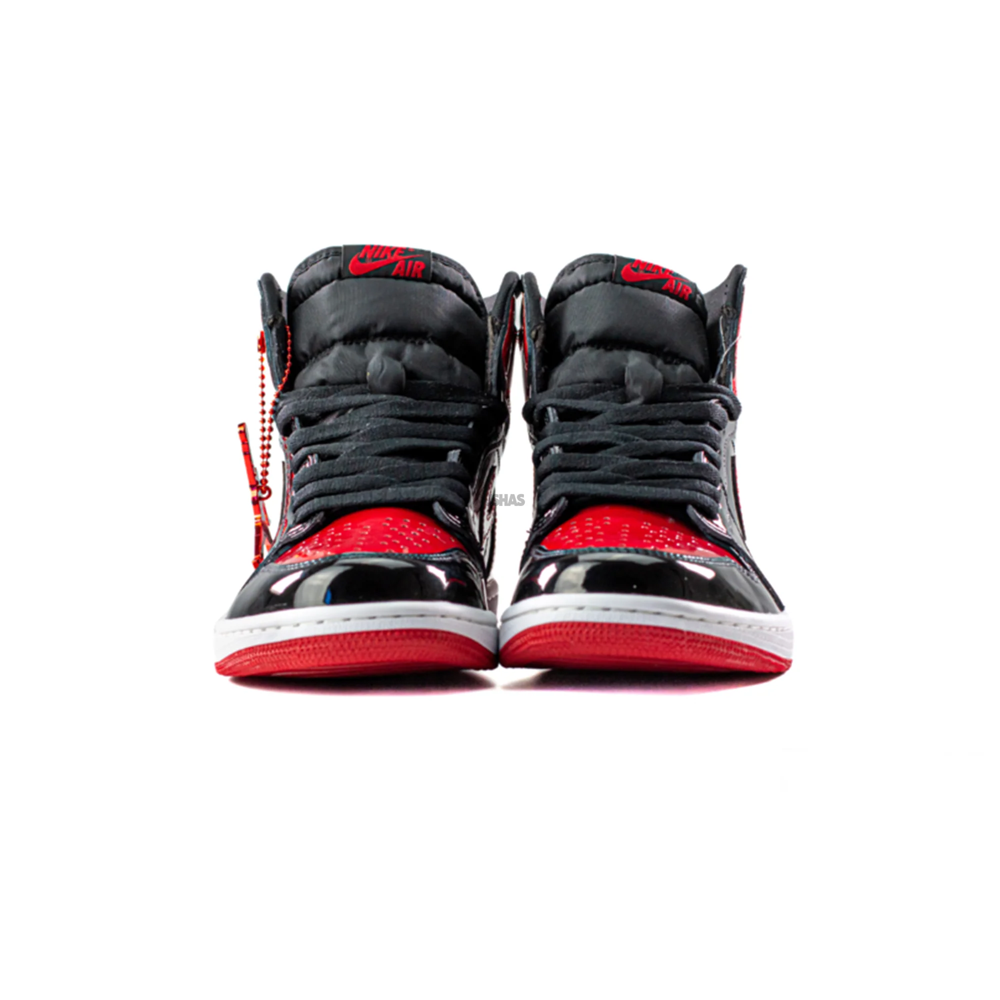 Air Jordan 1 High 'Patent Bred' GS (2021) - Image 4