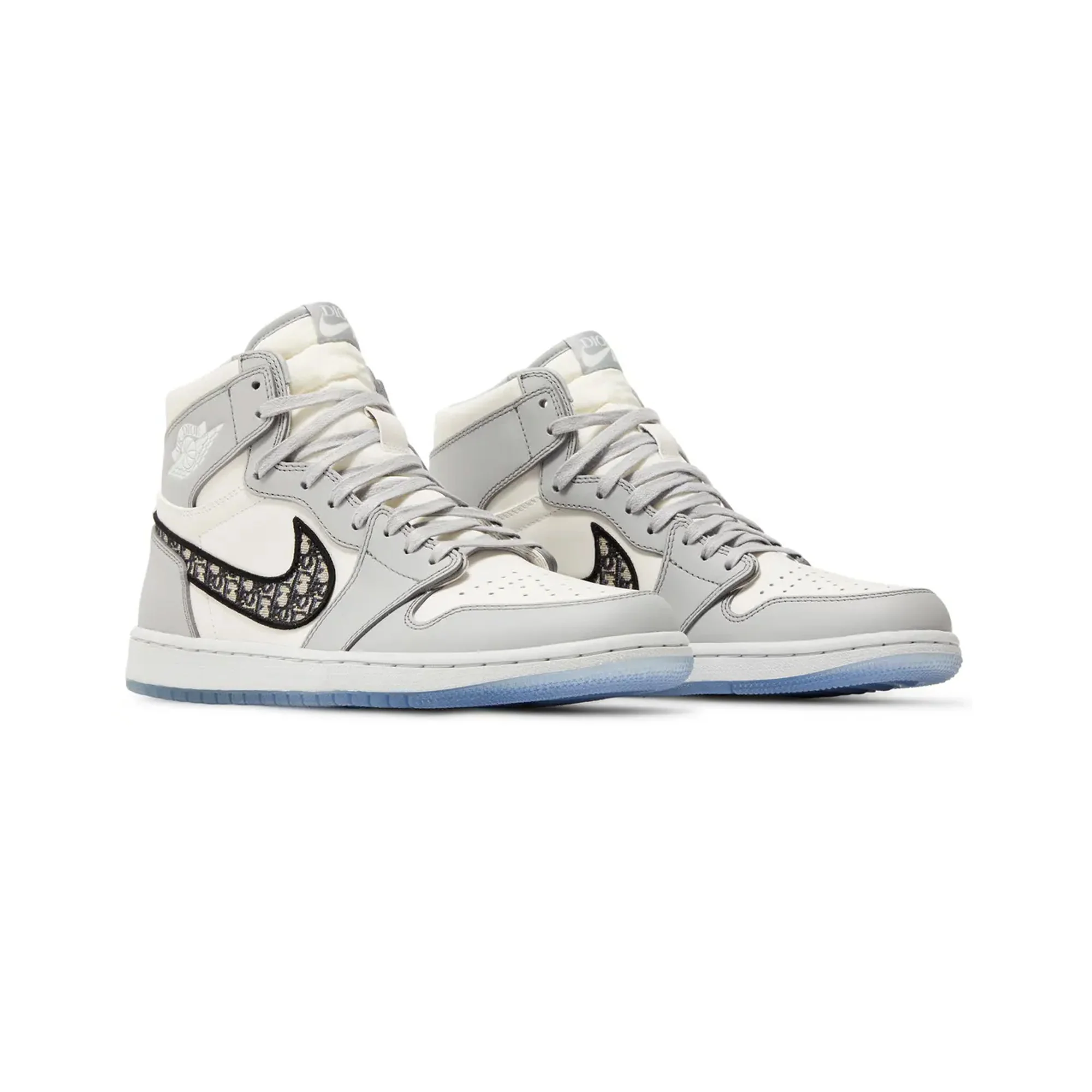Nike Air Jordan 1 Retro High x DIOR 'Wolf Grey' (2020) - Image 2