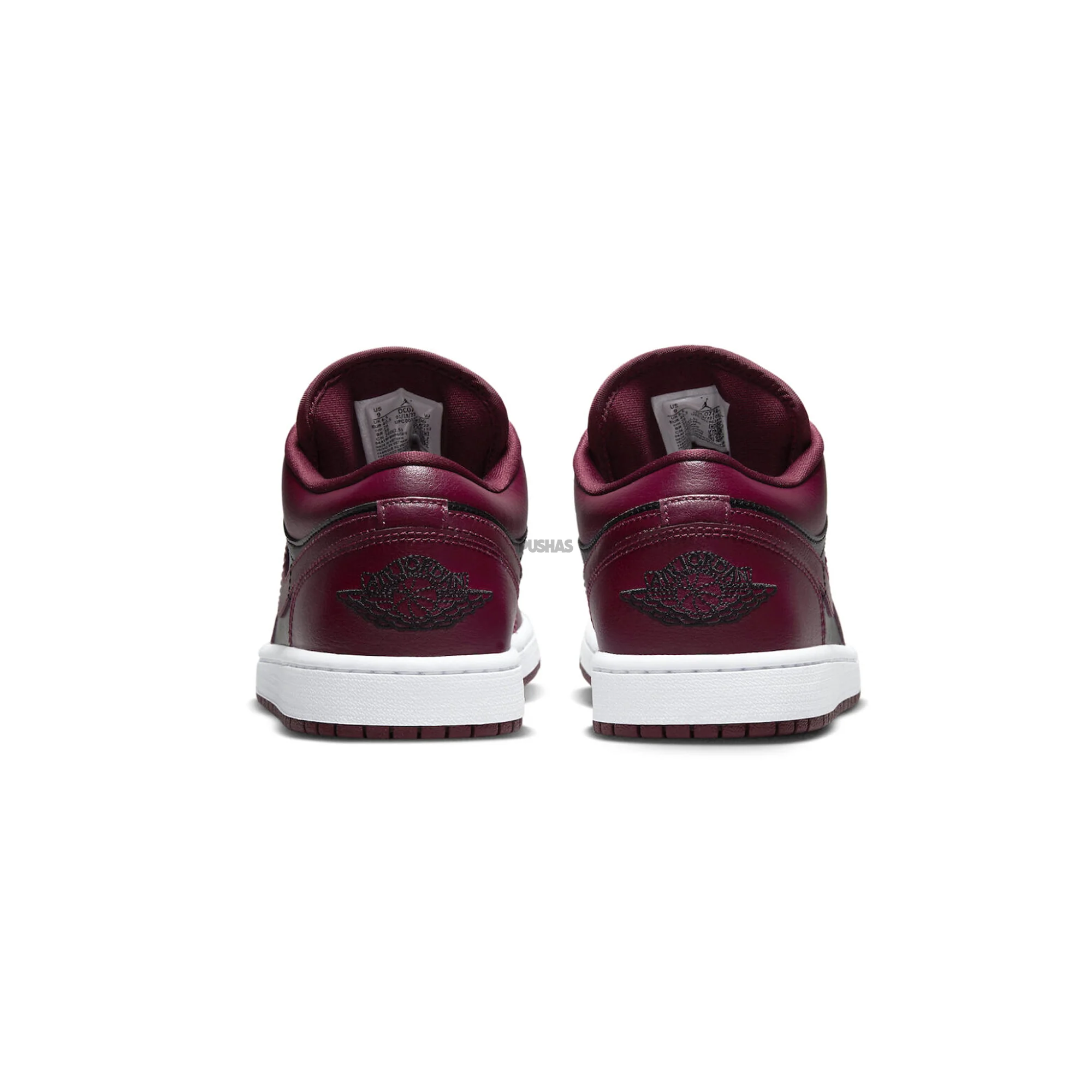 Air Jordan 1 Low 'Black Dark Beetroot' Women's (2020) - Image 5