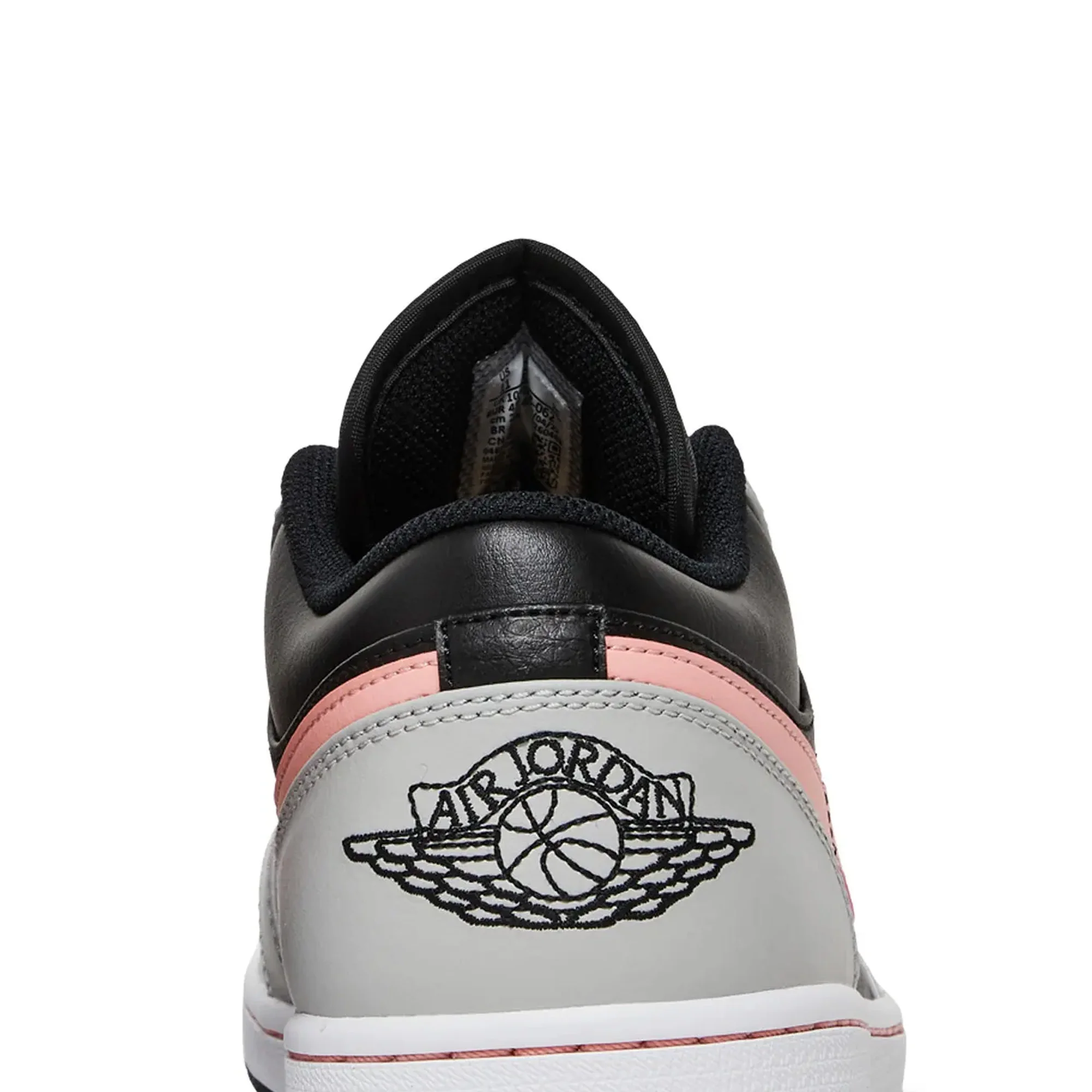 Air Jordan 1 Low 'Black Grey Pink' (2022) - Image 7