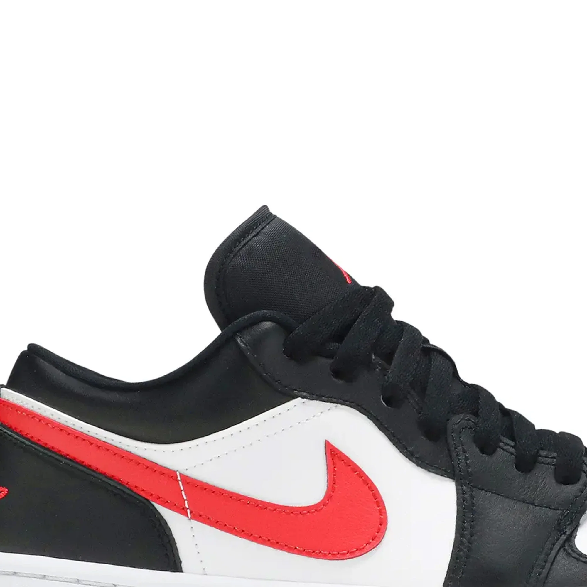Air Jordan 1 Low 'Black Siren Red' Women's (2021) - Image 6