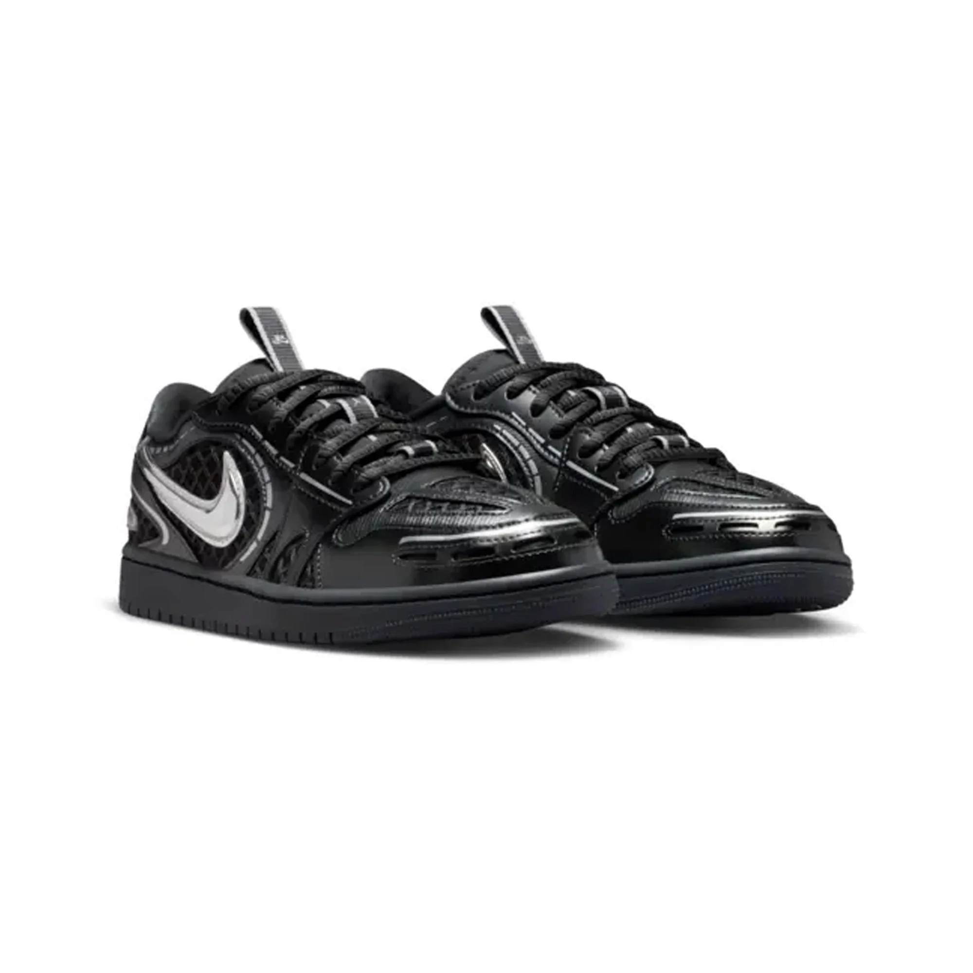 Air Jordan 1 Low Method of Make V3 'Black Metallic Silver' Women's (2025) - Image 2