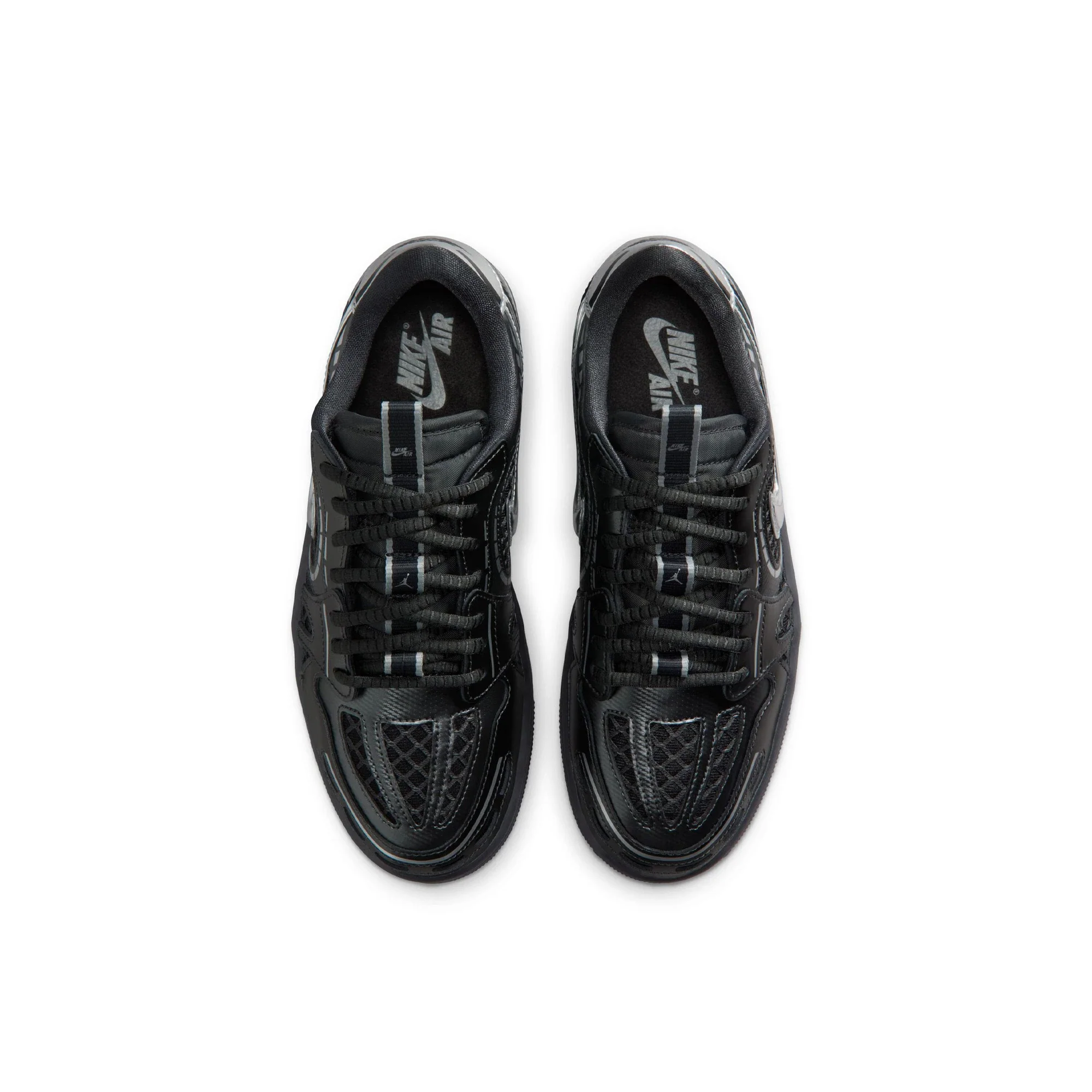 Air Jordan 1 Low Method of Make V3 'Black Metallic Silver' Women's (2025) - Image 5