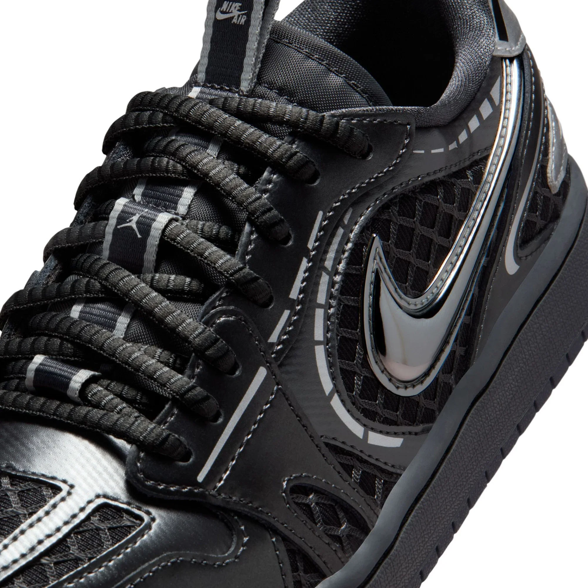 Air Jordan 1 Low Method of Make V3 'Black Metallic Silver' Women's (2025) - Image 7