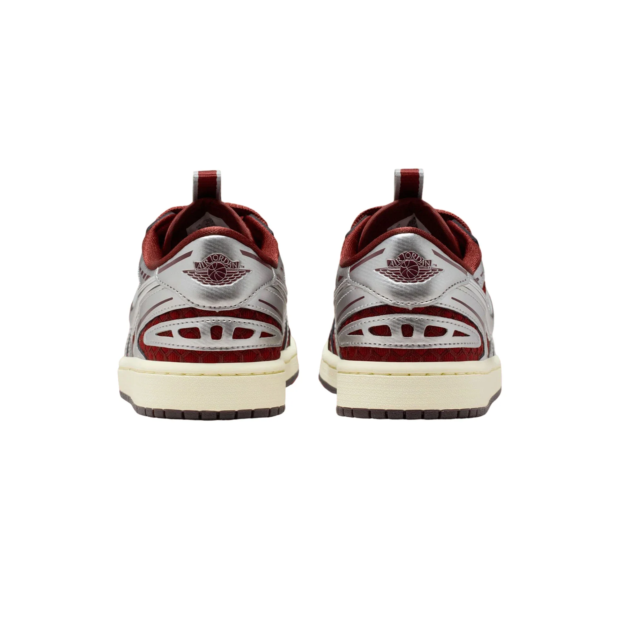 Air Jordan 1 Low Method of Make V3 'Dark Team Red Metallic Silver' Women's (2025) - Image 4