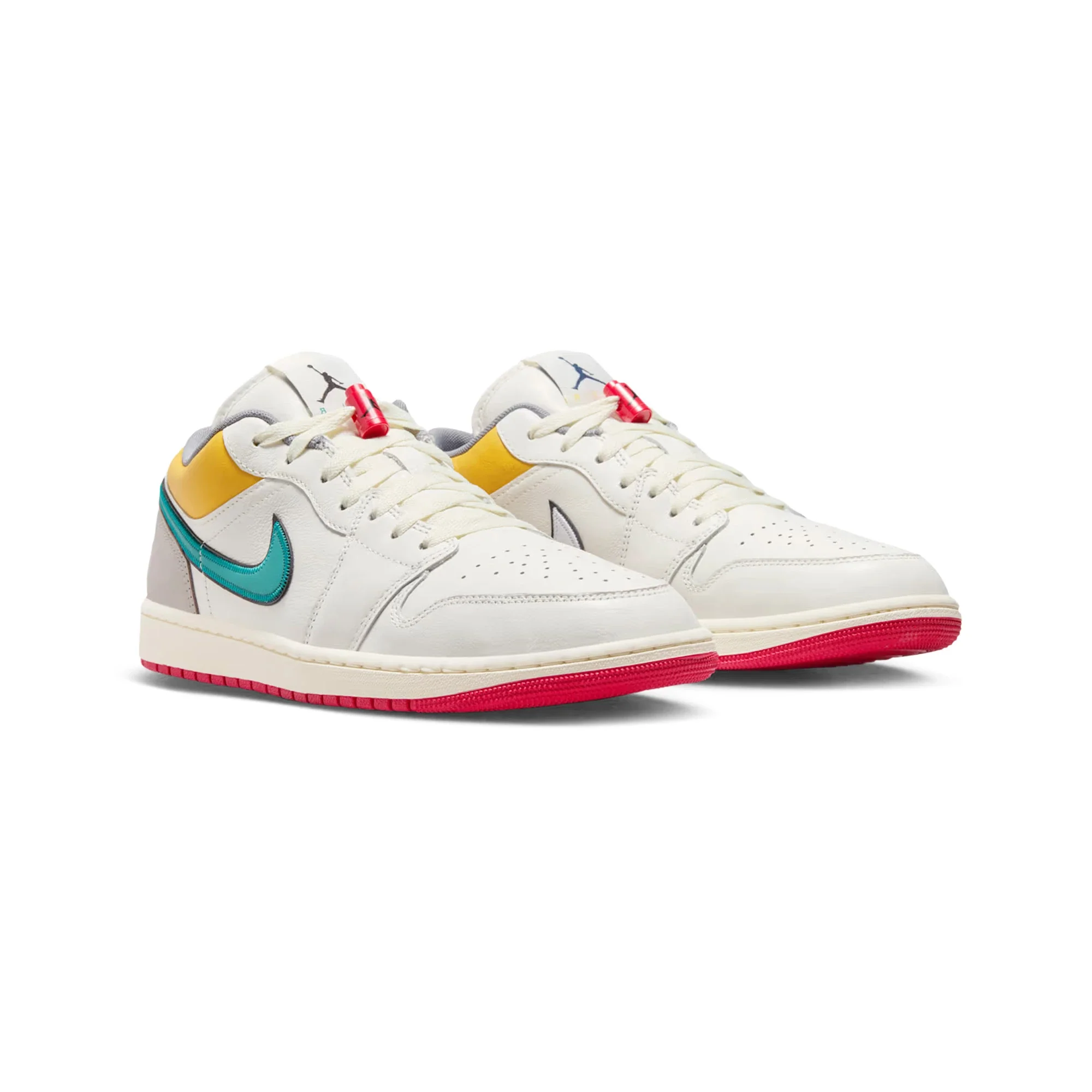 Air Jordan 1 Low Premium 'Sail Yellow Ochre' (2019) - Image 2