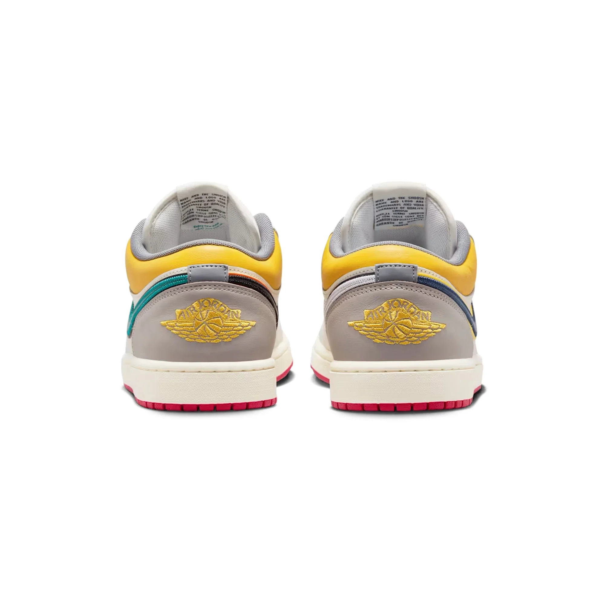 Air Jordan 1 Low Premium 'Sail Yellow Ochre' (2019) - Image 4