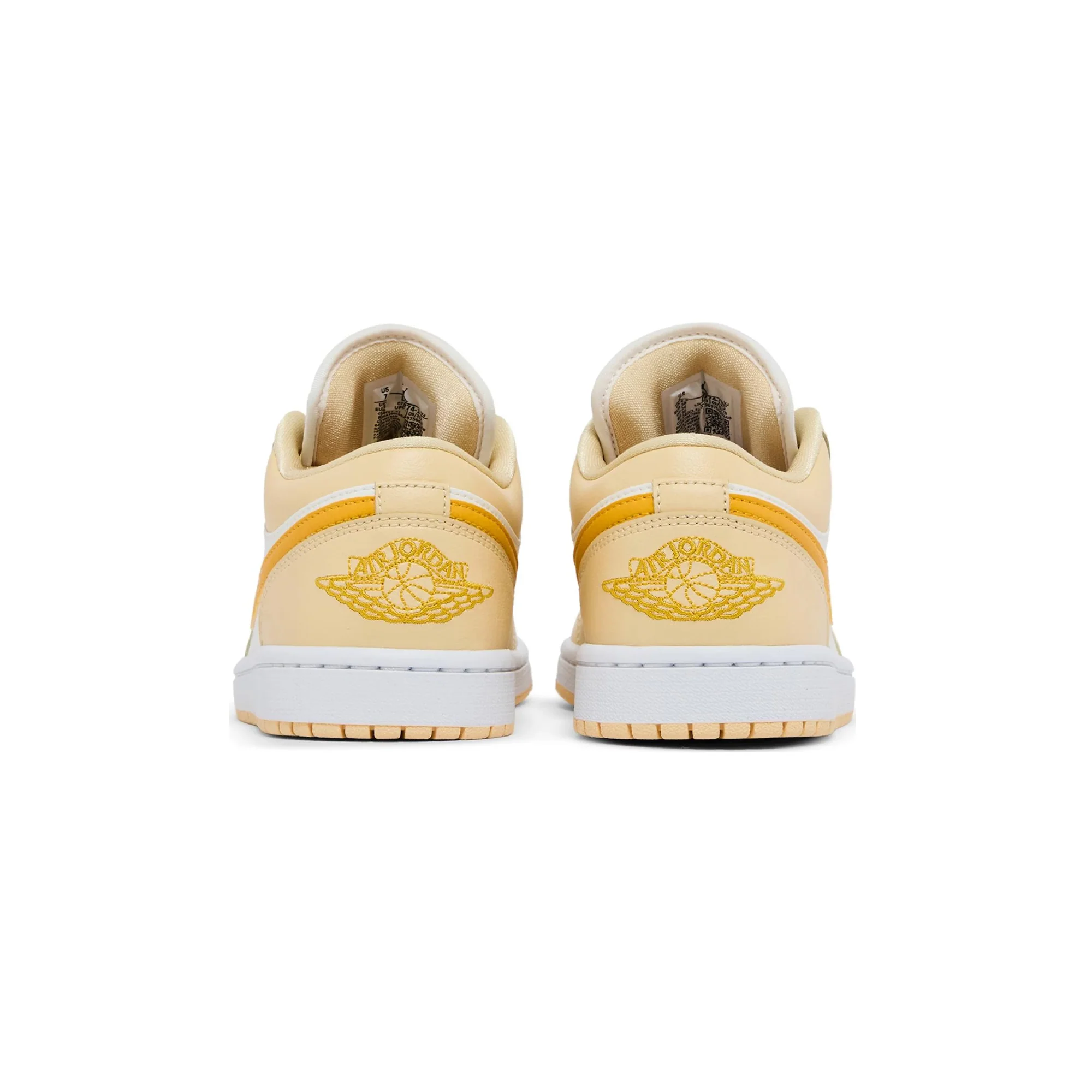 Air Jordan 1 Low 'Sail Yellow Ochre' Women's (2024) - Image 4