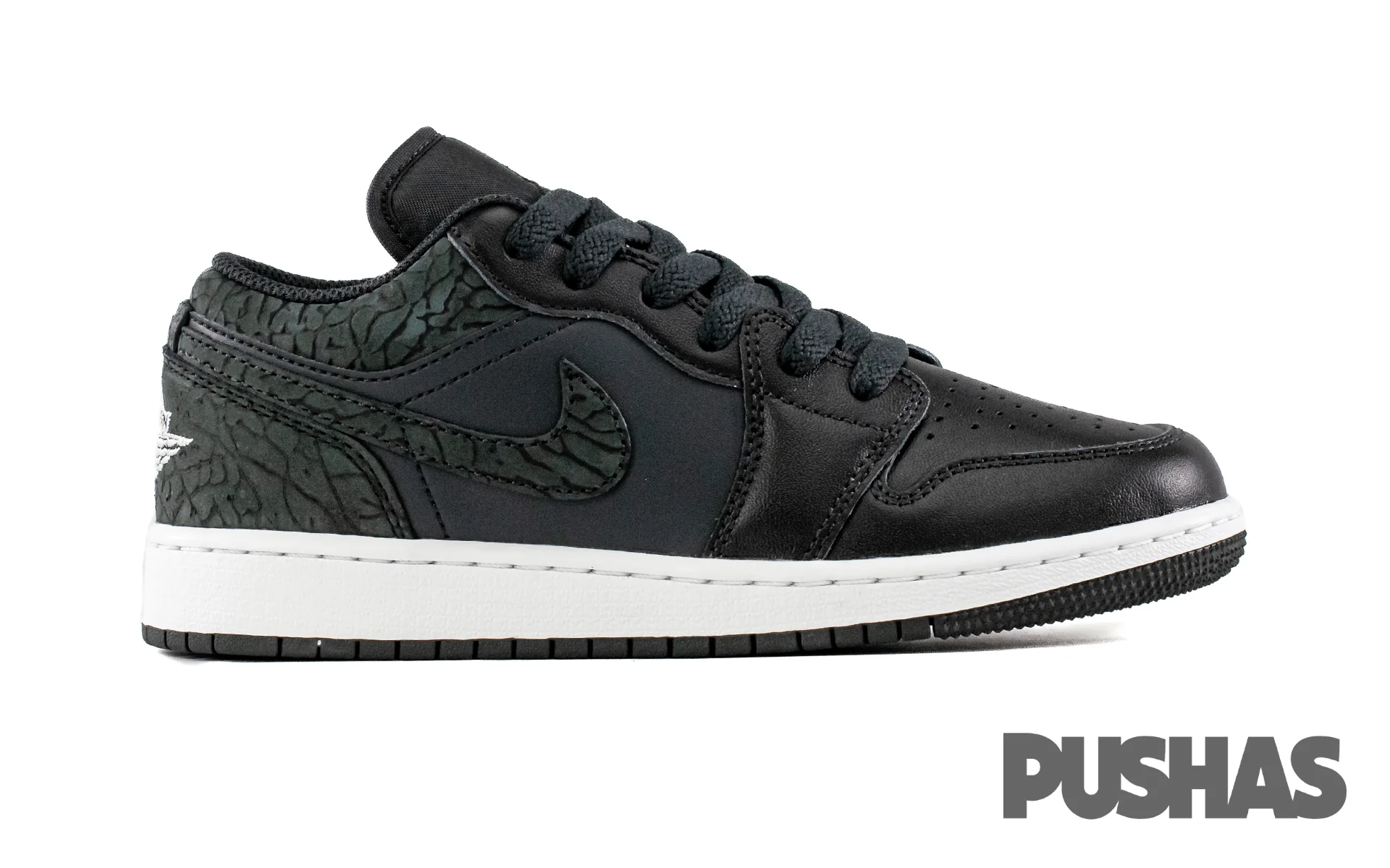 Air Jordan 1 Low SE 'Black Elephant' GS (2023) - Image 2