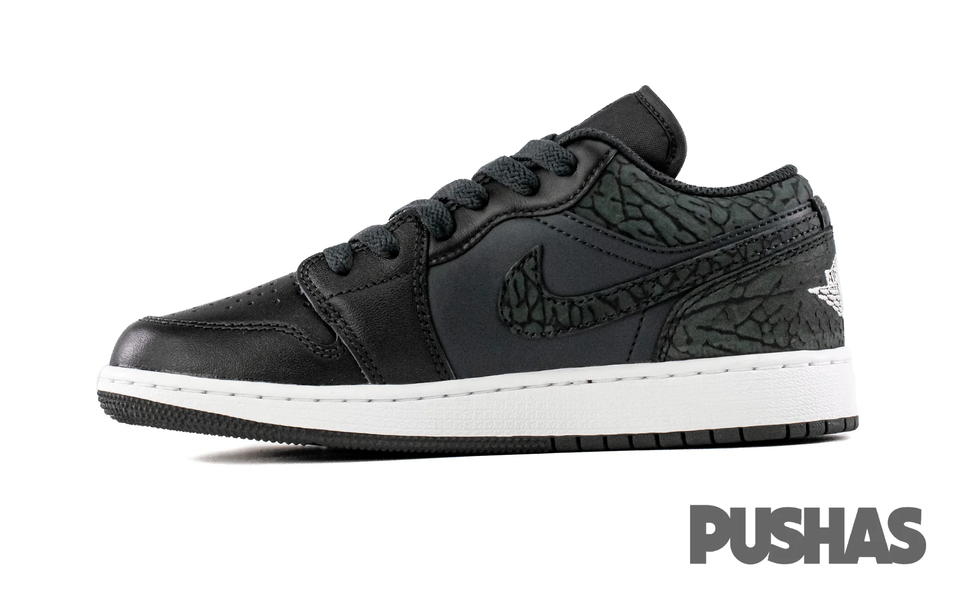 Air Jordan 1 Low SE 'Black Elephant' GS (2023) - Image 4