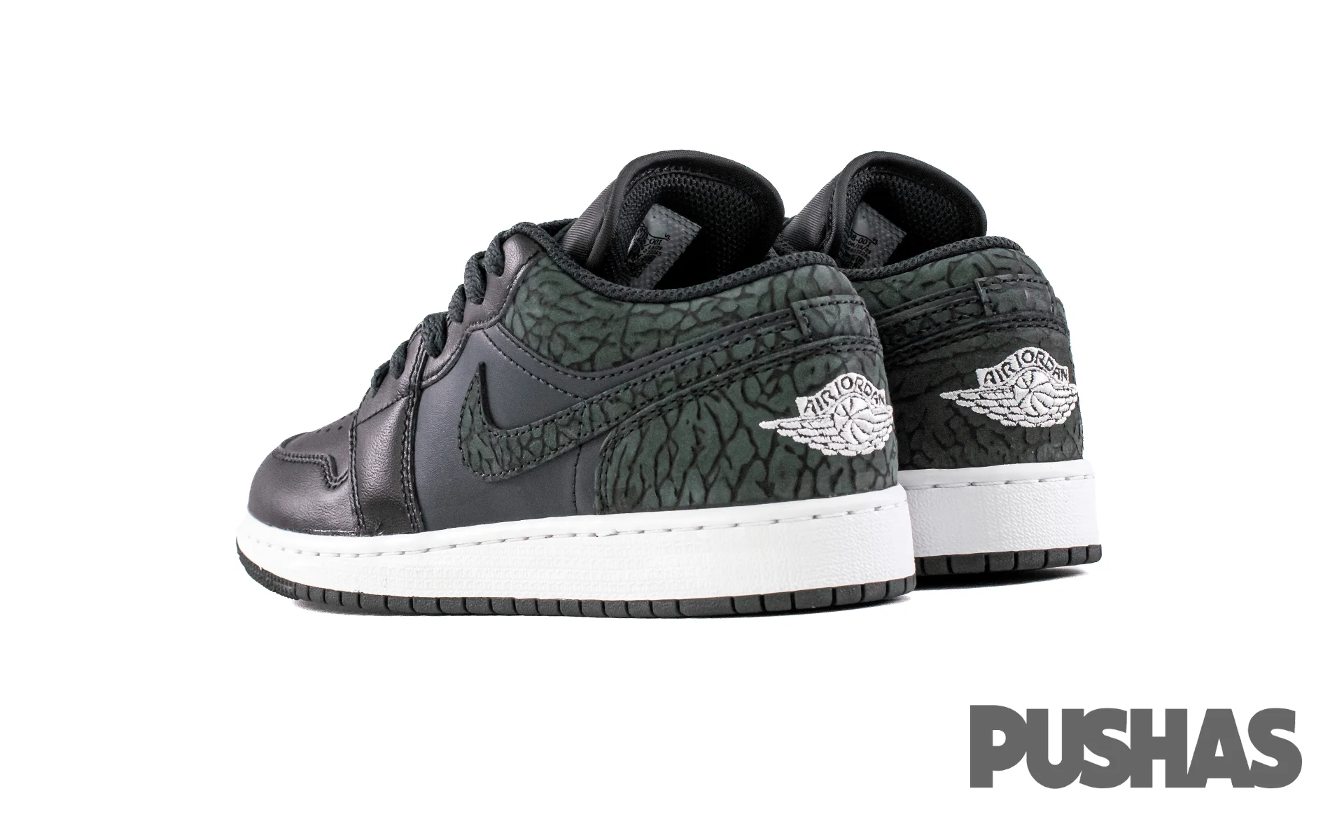 Air Jordan 1 Low SE 'Black Elephant' GS (2023) - Image 9