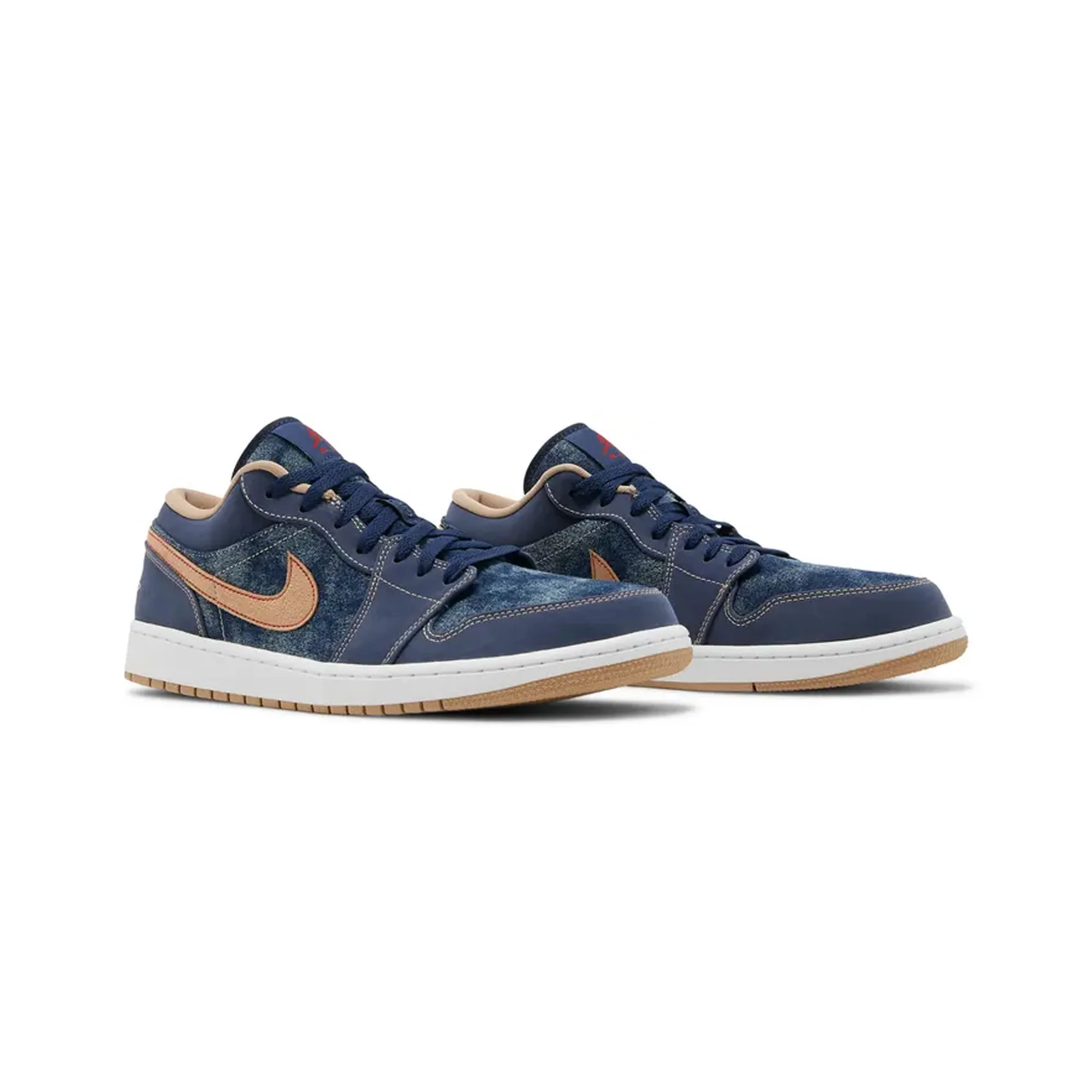 Air Jordan 1 Low SE Denim GS (2021) - Image 2