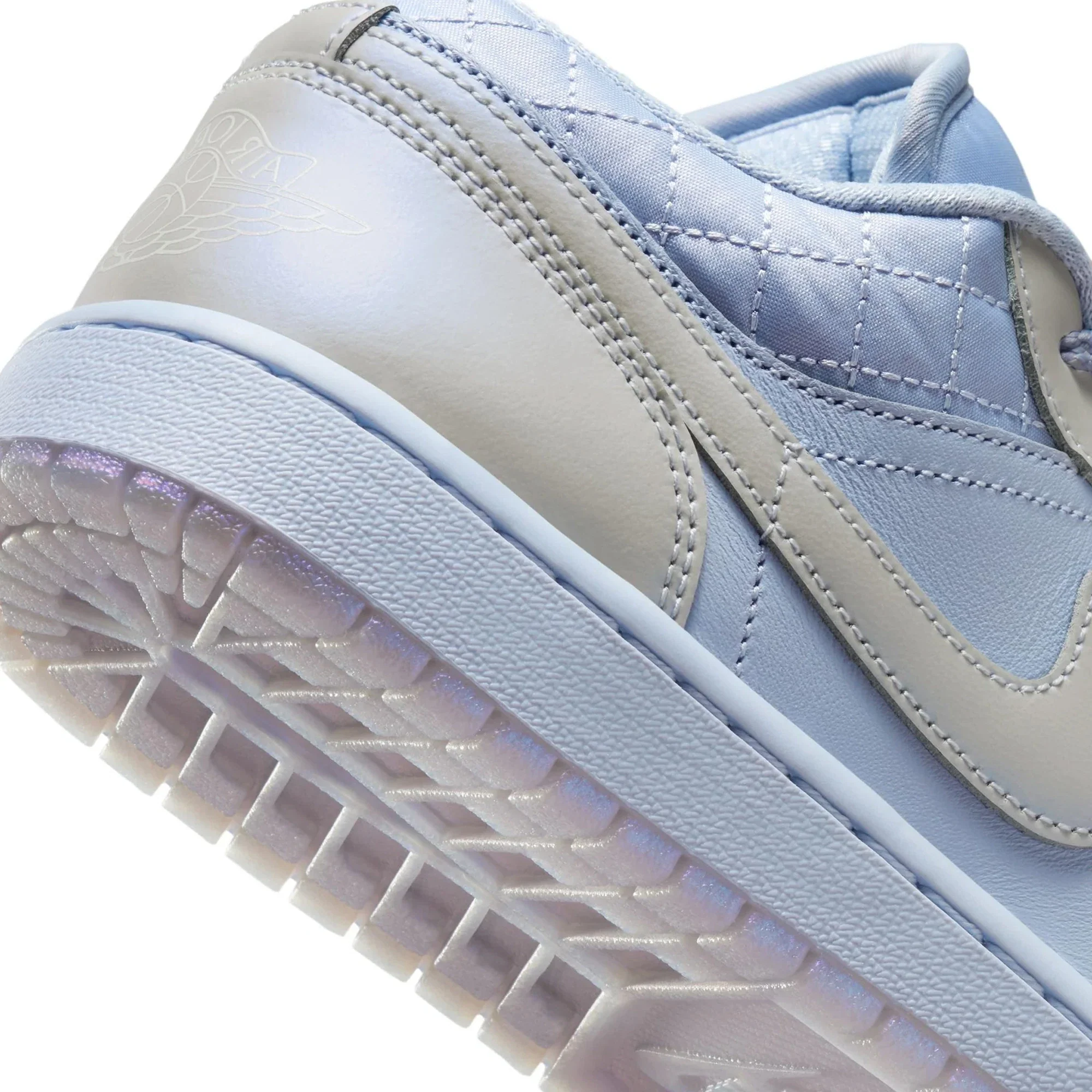 Air Jordan 1 Low SE 'Ghost Pearlized Quilt' Women's (2025) - Image 8