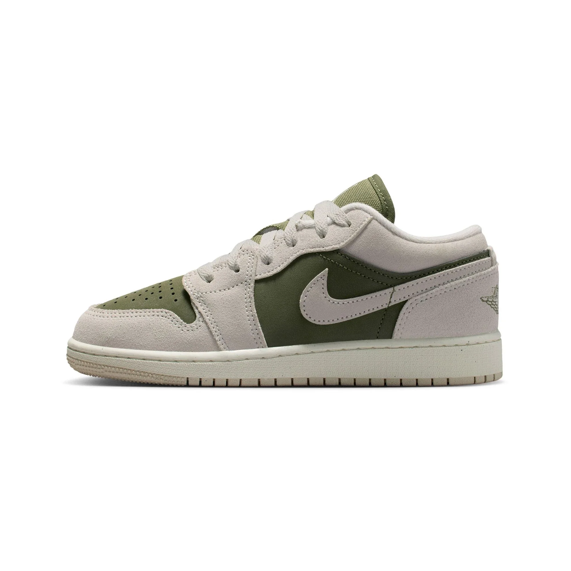 Air Jordan 1 Low SE 'Medium Olive Sail' GS (2025) - Image 3