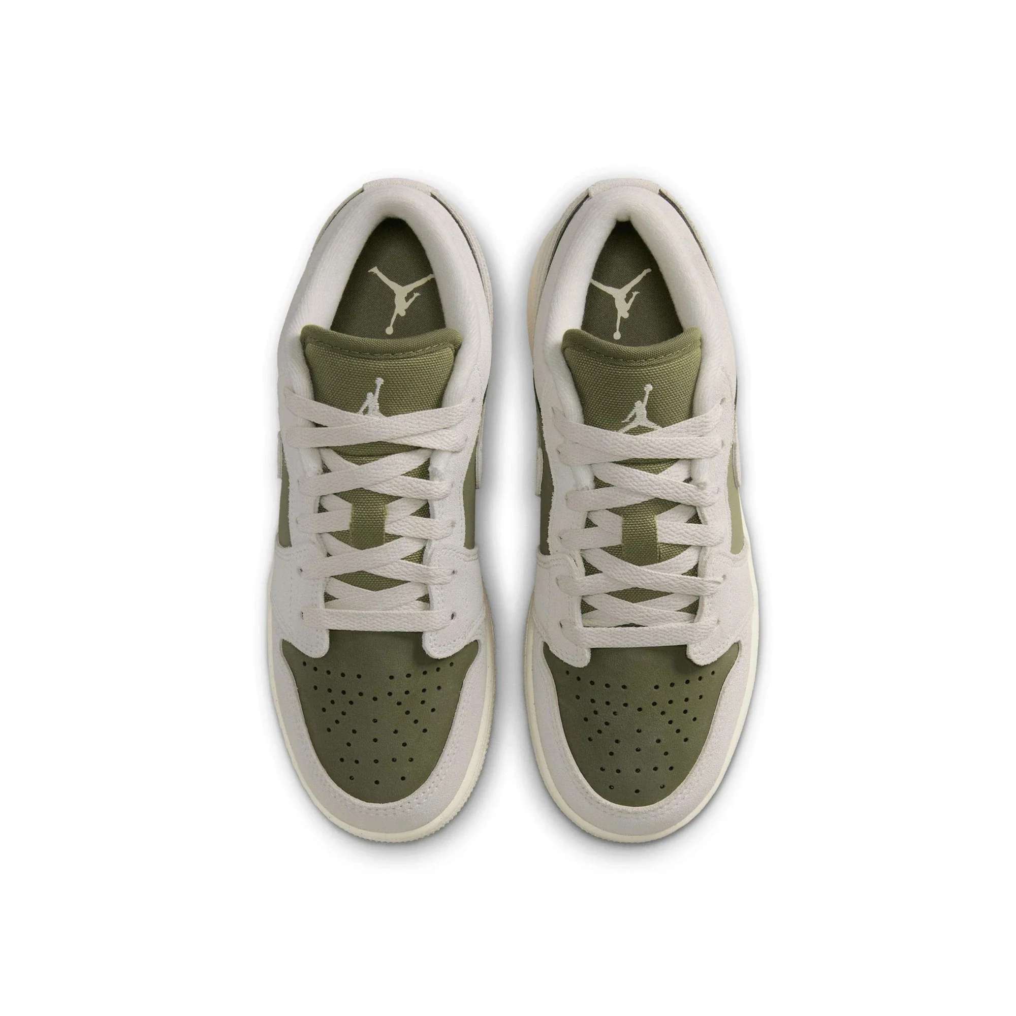 Air Jordan 1 Low SE 'Medium Olive Sail' GS (2025) - Image 5