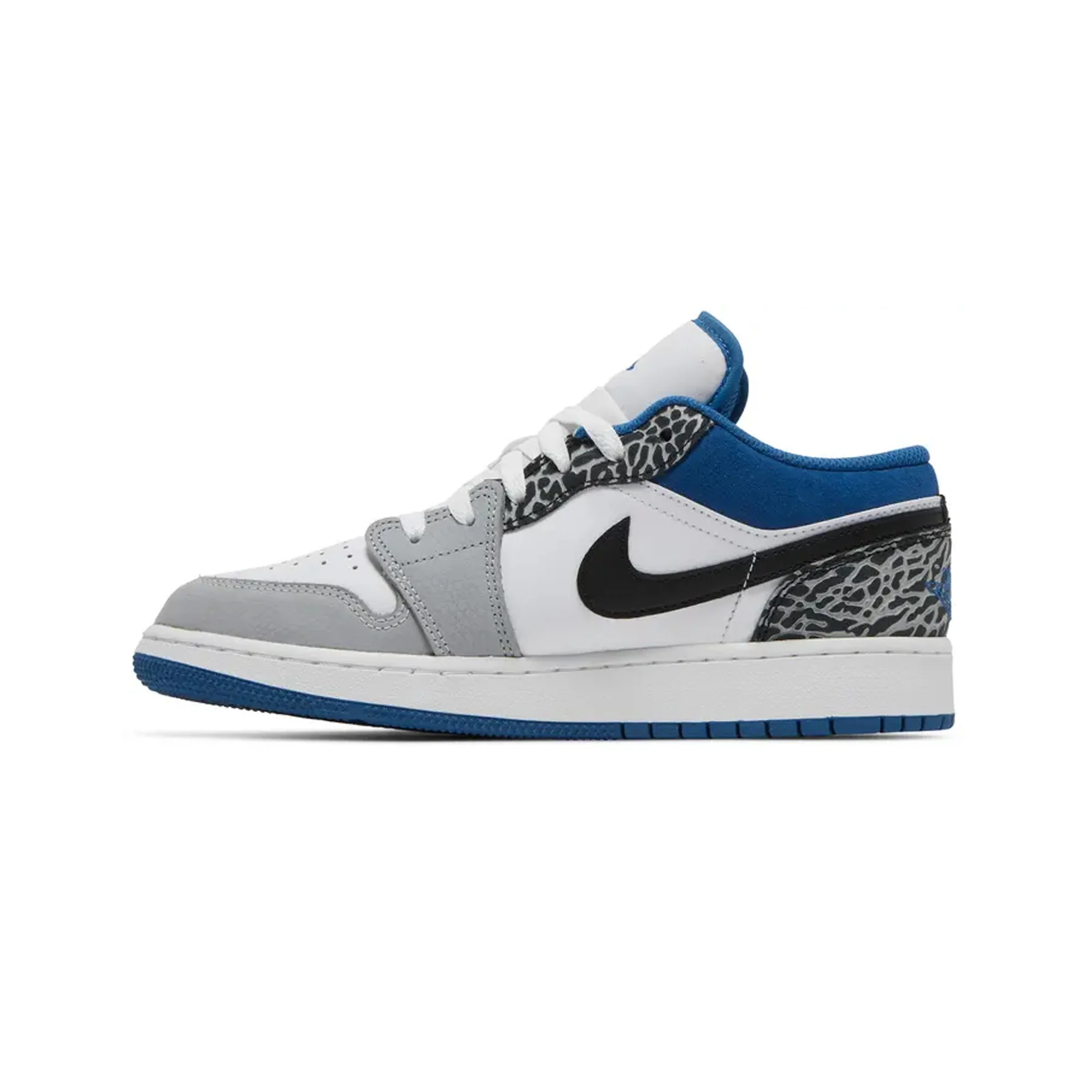 Air Jordan 1 Low SE 'True Blue' GS (2022) - Image 3