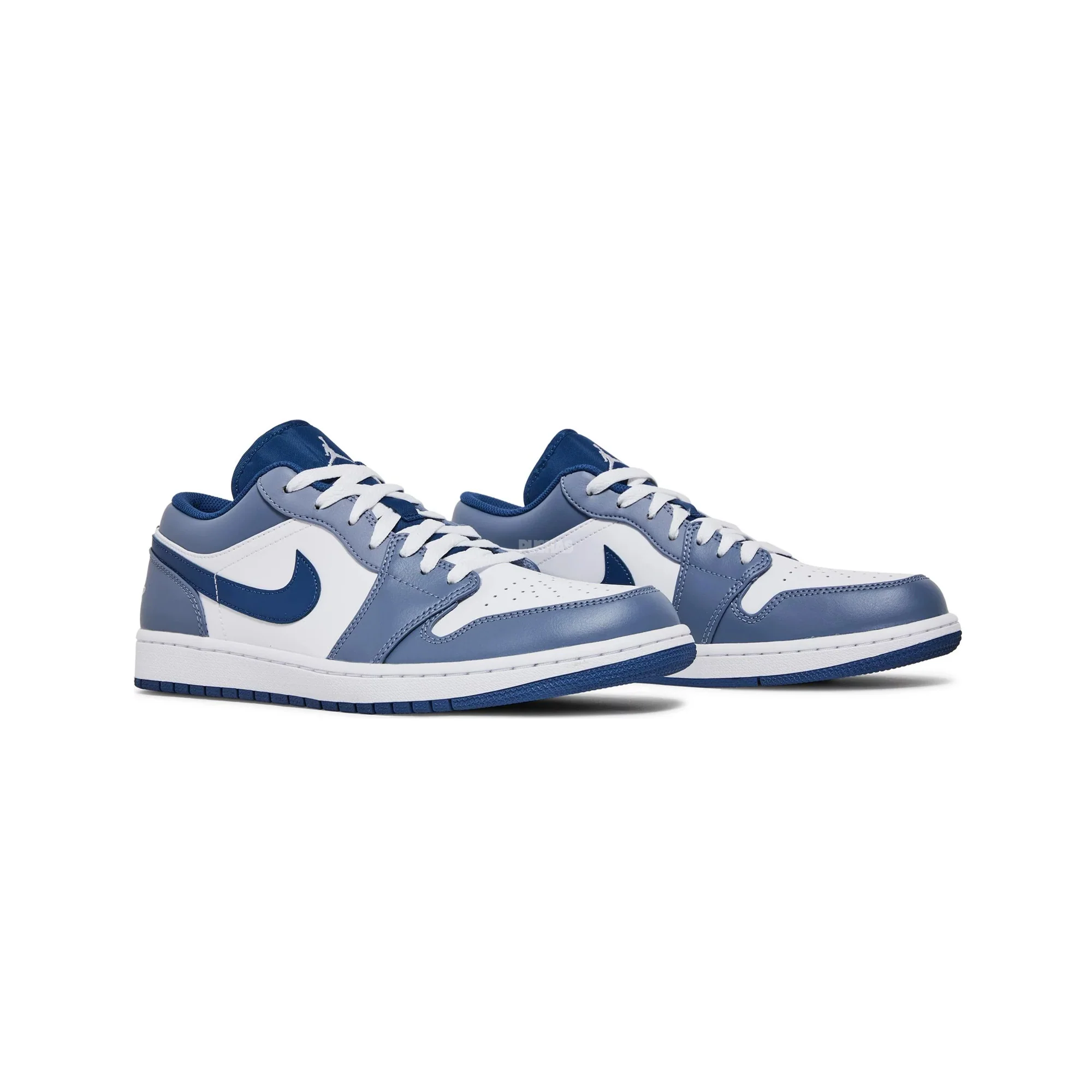 Air Jordan 1 Low 'Slate Blue Navy' GS (2022) - Image 2