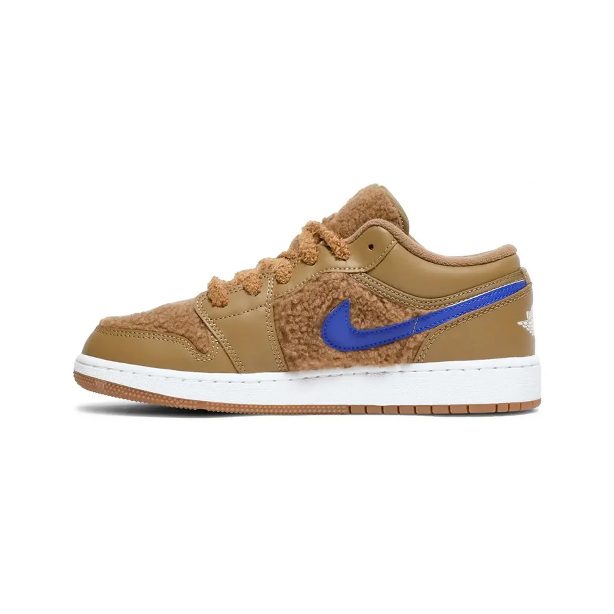 Air Jordan 1 Low Utility 'Teddy Bear' GS (2021) - Image 3