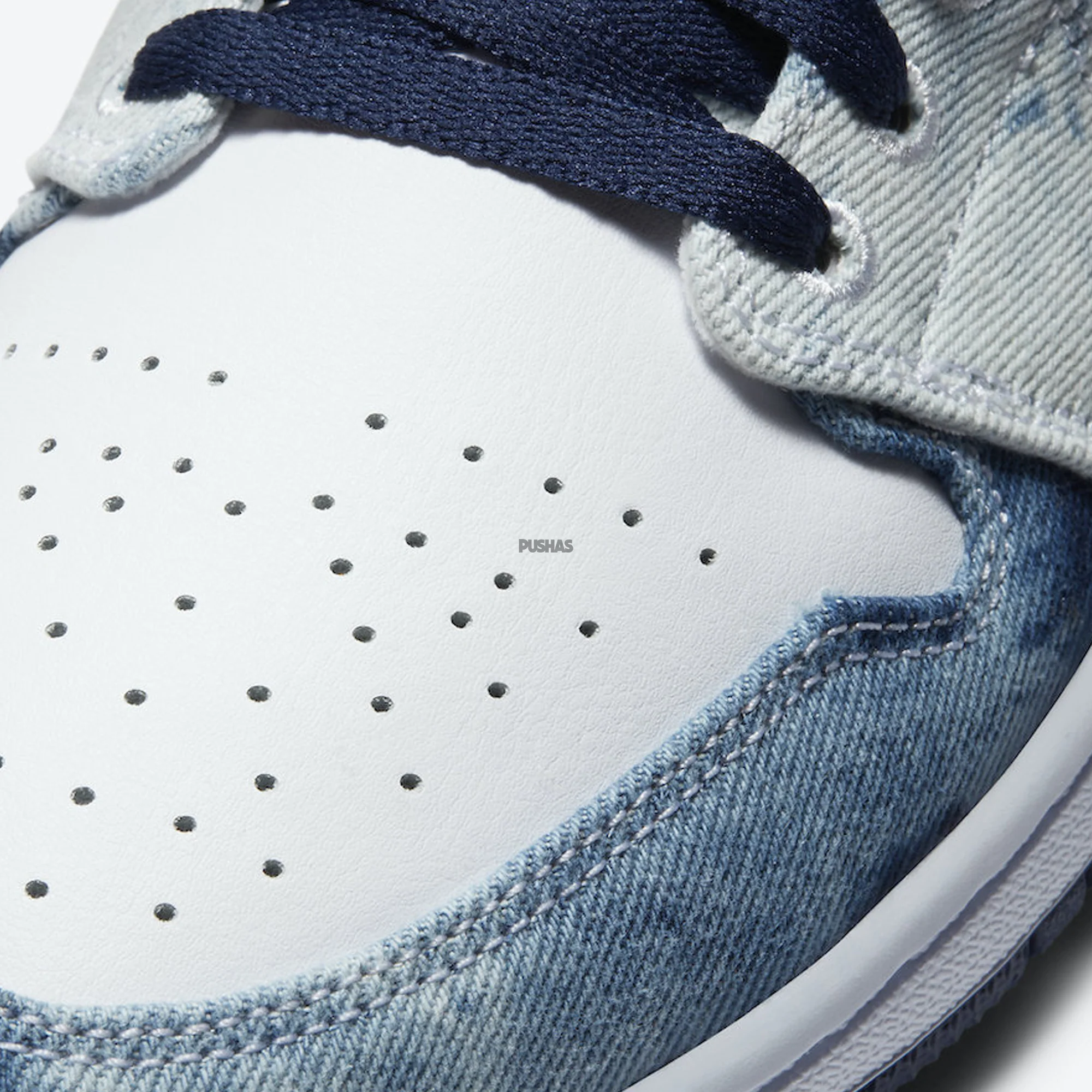 Air Jordan 1 Low 'Washed Denim' (2024) - Image 7