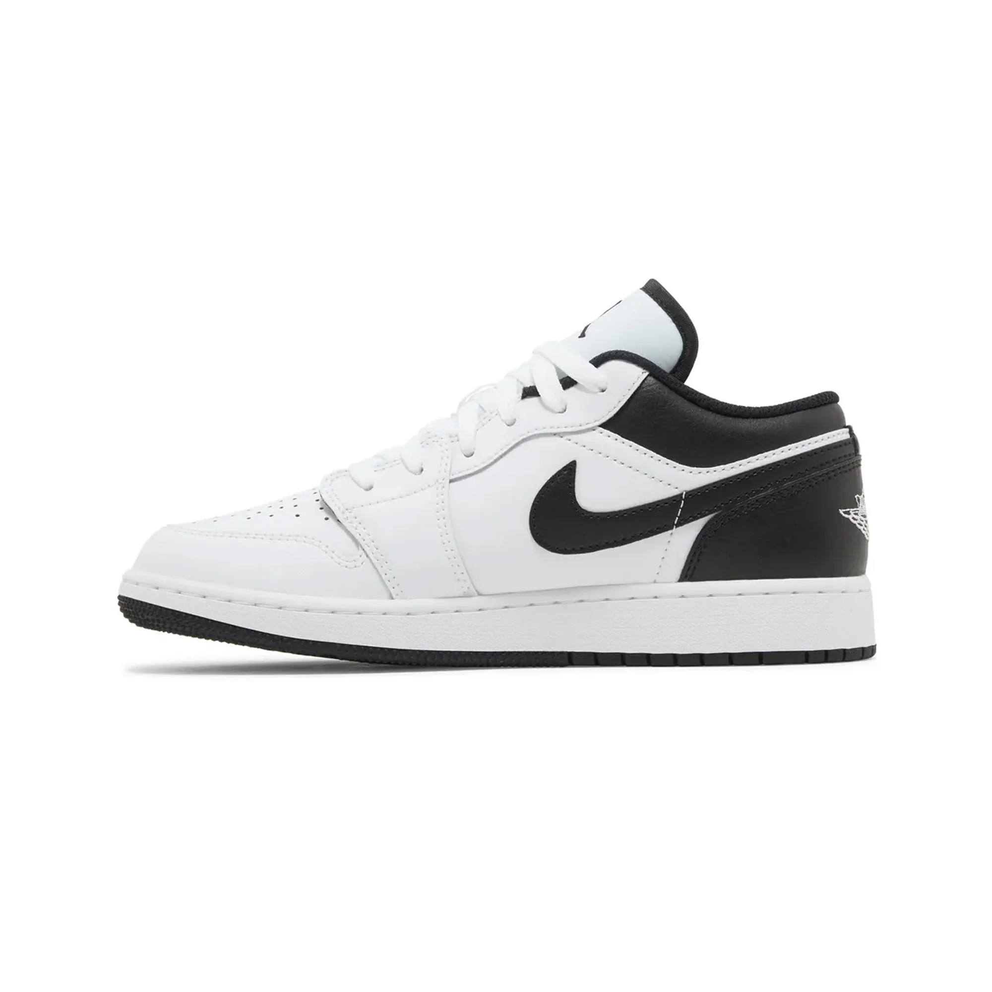 Air Jordan 1 Low 'White Black' GS (2023) - Image 3