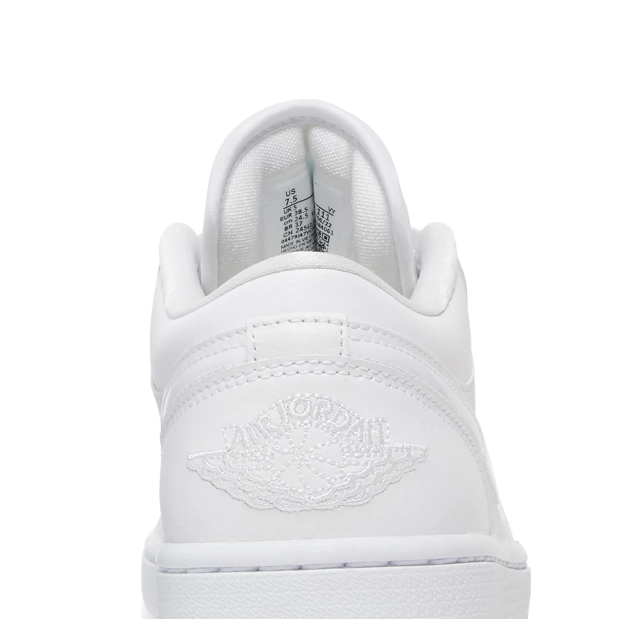 Air Jordan 1 Low 'White' W (2022) - Image 7