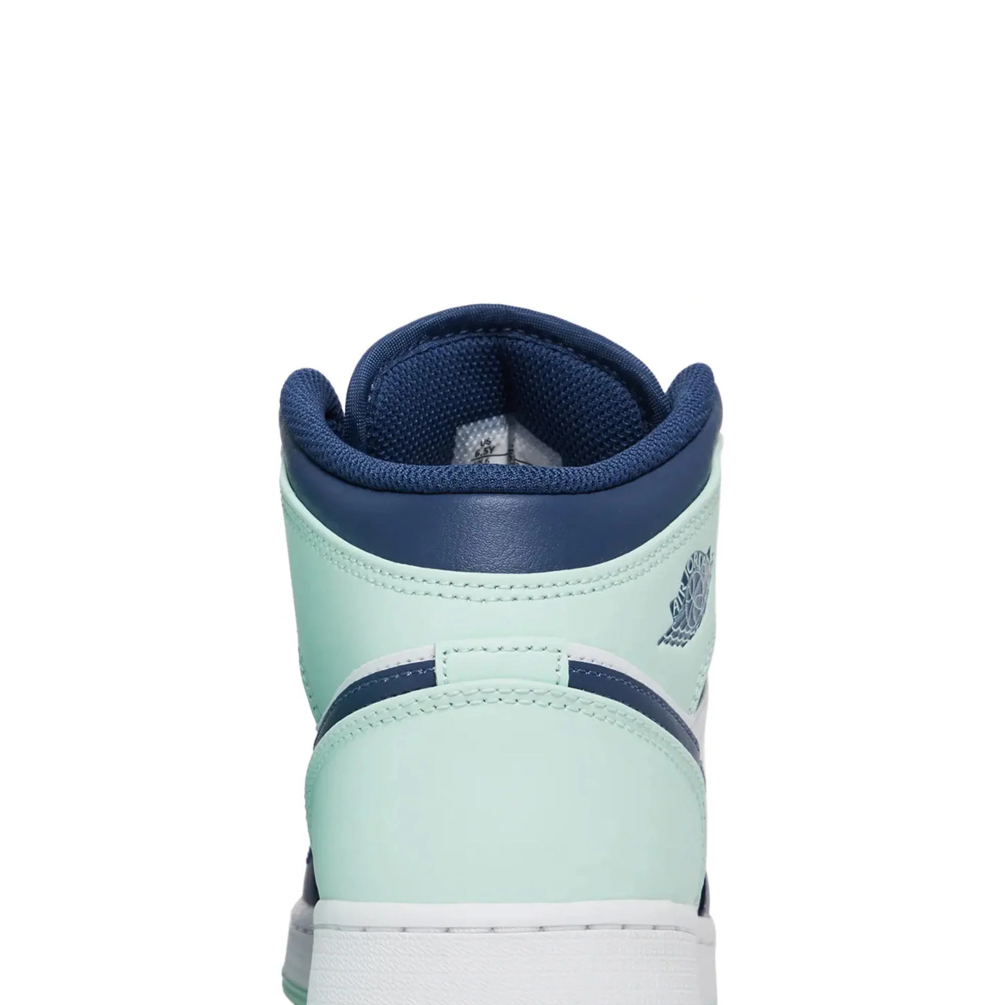 Air Jordan 1 Mid 'Blue Mint' GS (2022) - Image 7