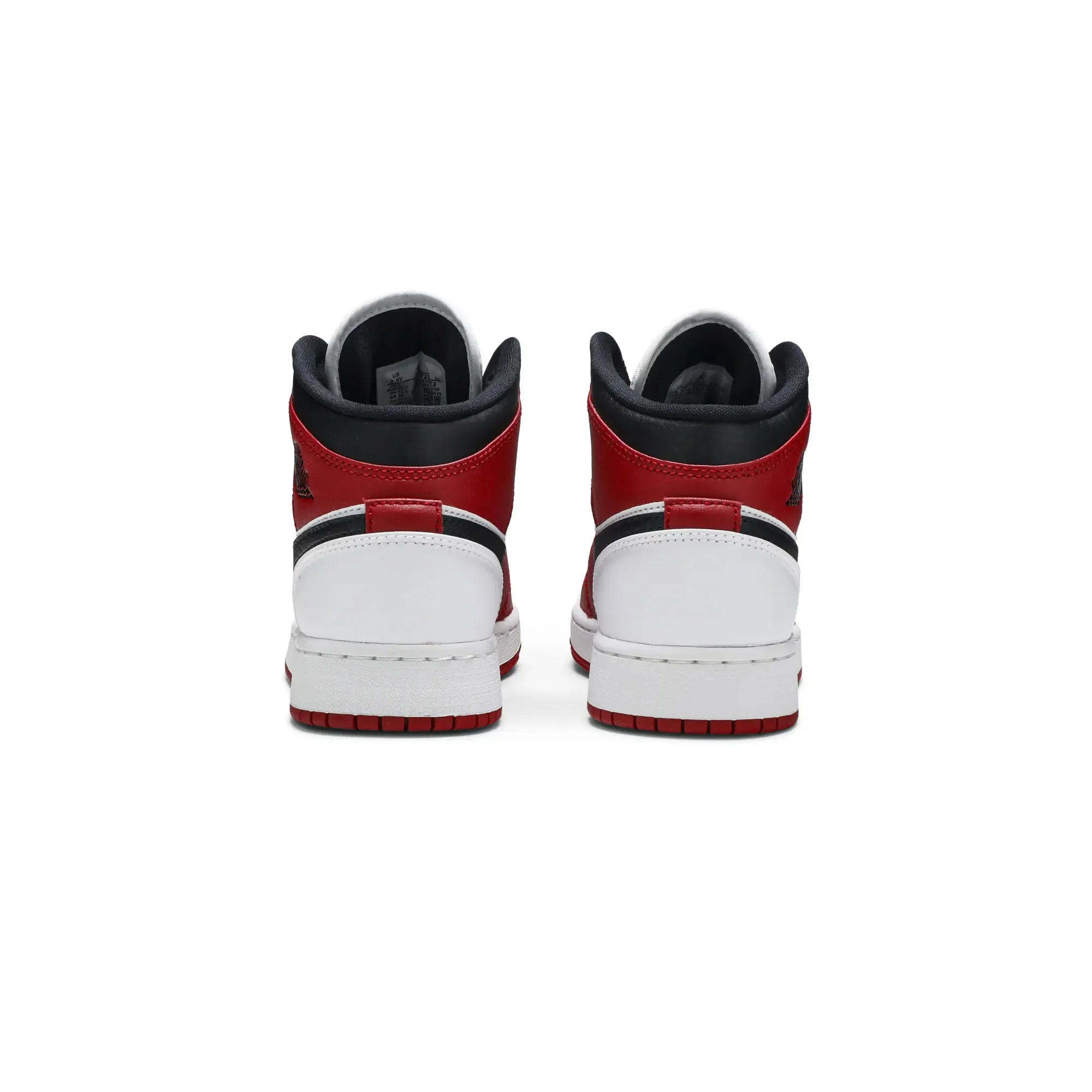 Air Jordan 1 Mid 'Chicago White Heel' GS - Image 4