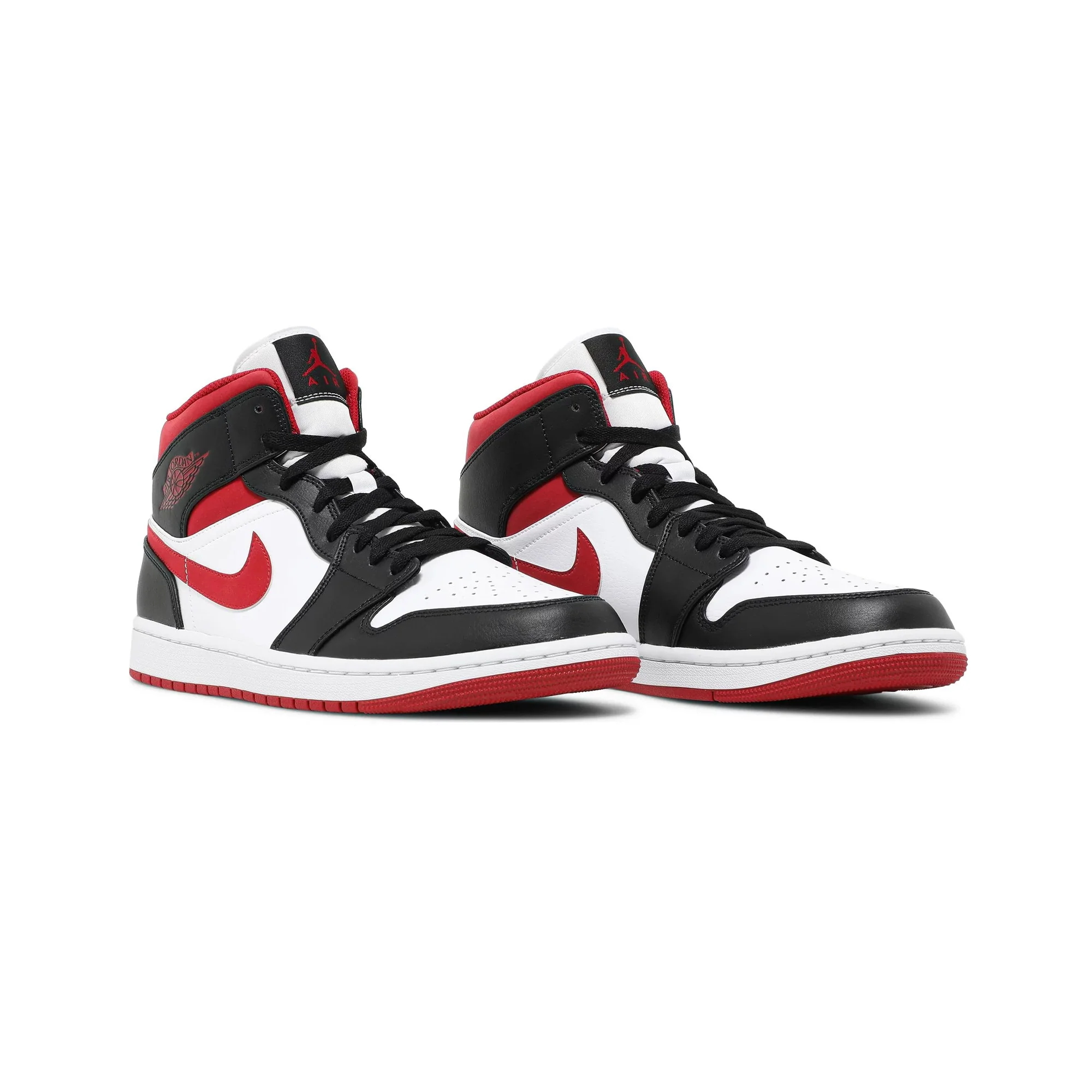 Air Jordan 1 Mid 'Gym Red Black White' GS - Image 2