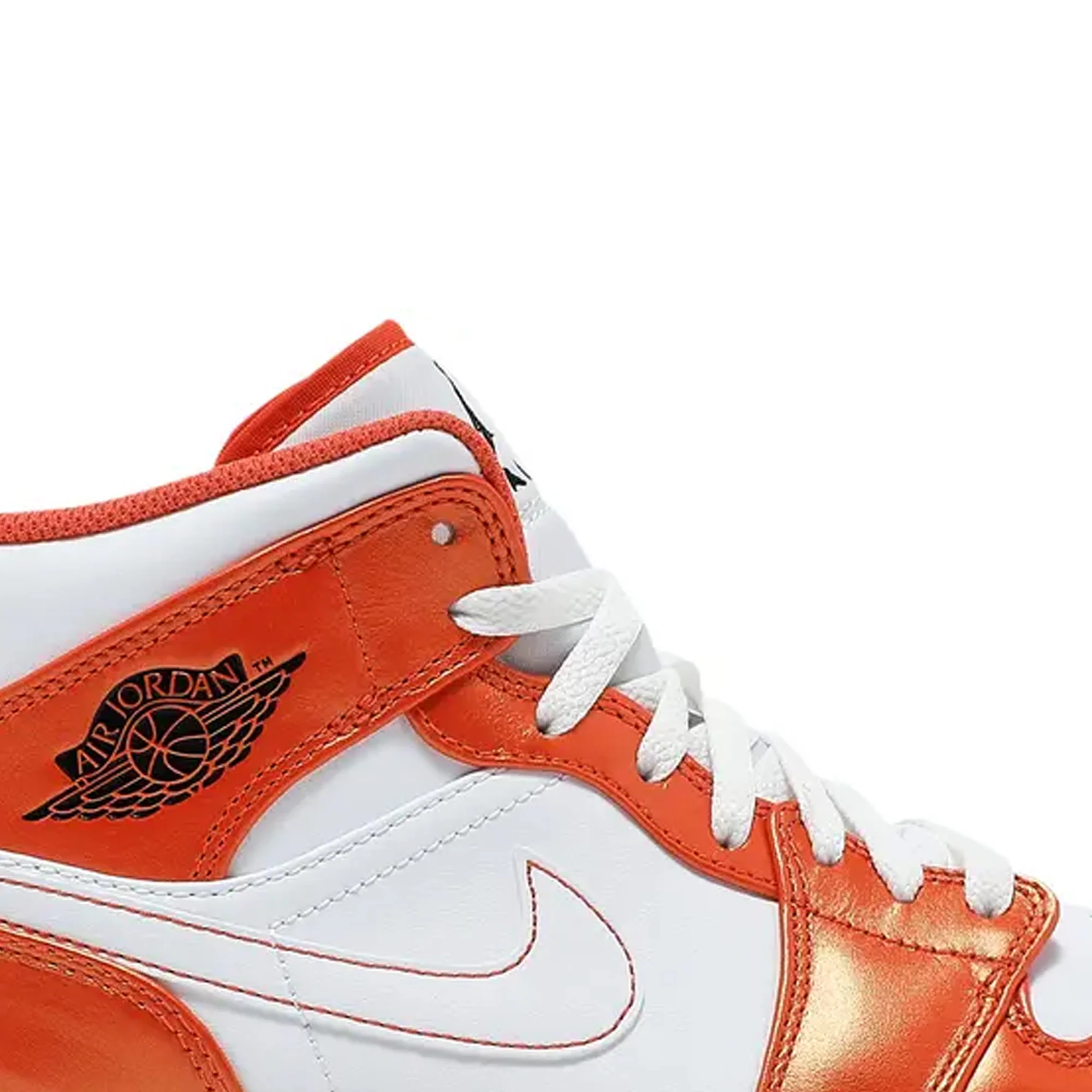 Air Jordan 1 Mid 'Metallic Orange' - Image 6